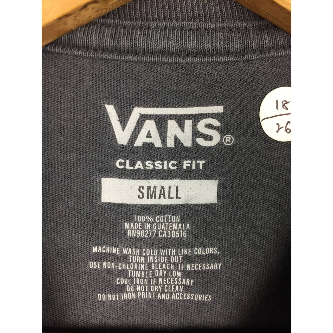 Vans Vans Off The Wall An Old Skool Original Classic Fit Tee Size US S / EU 44-46 / 1 - 17 Thumbnail