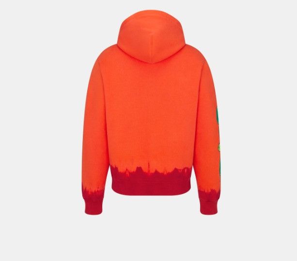 Dior × Kaws o1w1db11025 513J201 Cotton Fleece Hooded Sweatshirt Size US L / EU 52-54 / 3 - 2 Thumbnail