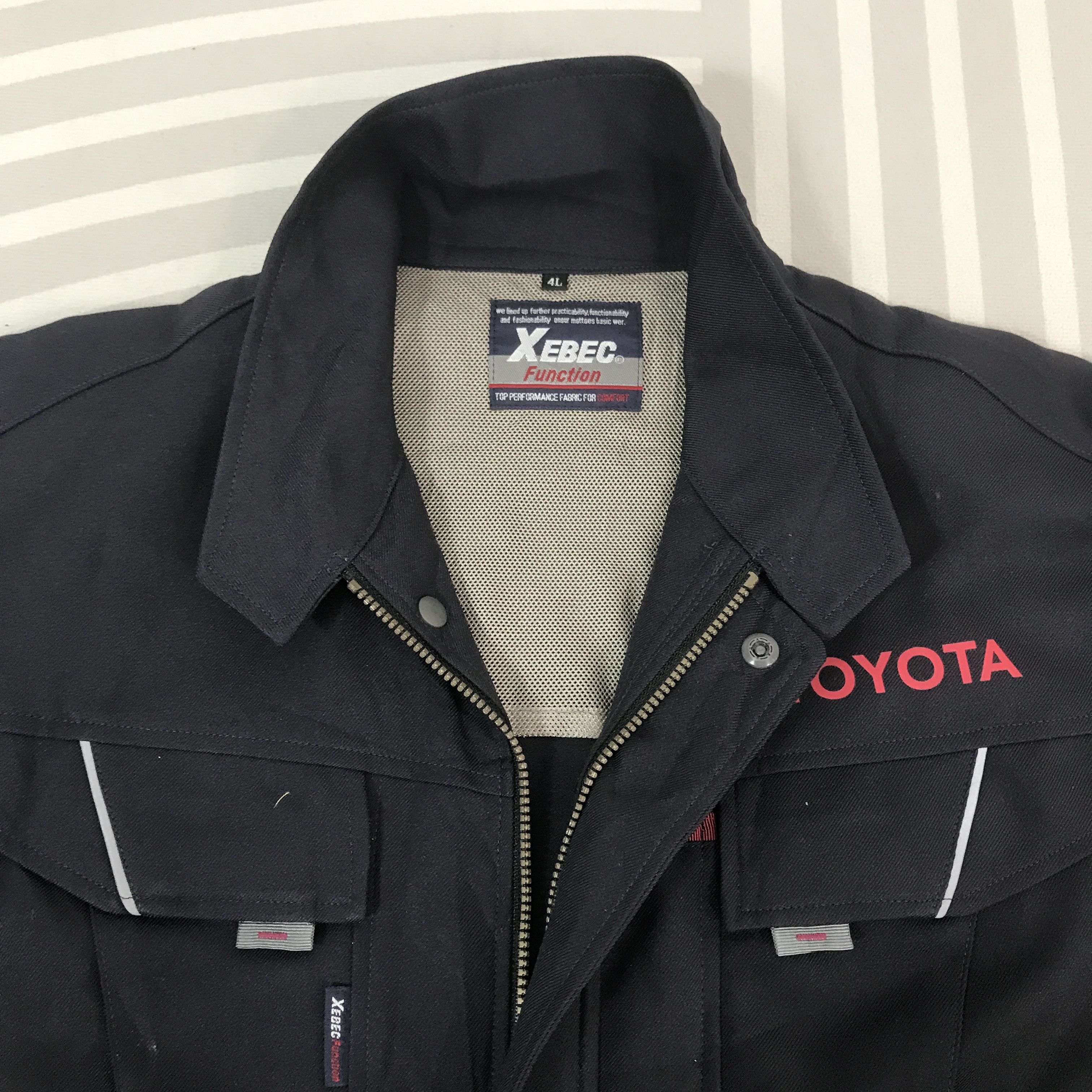 Sports Specialties Vintage Toyota motorsport uniform custom Jacket K62B7 Size US L / EU 52-54 / 3 - 8 Thumbnail