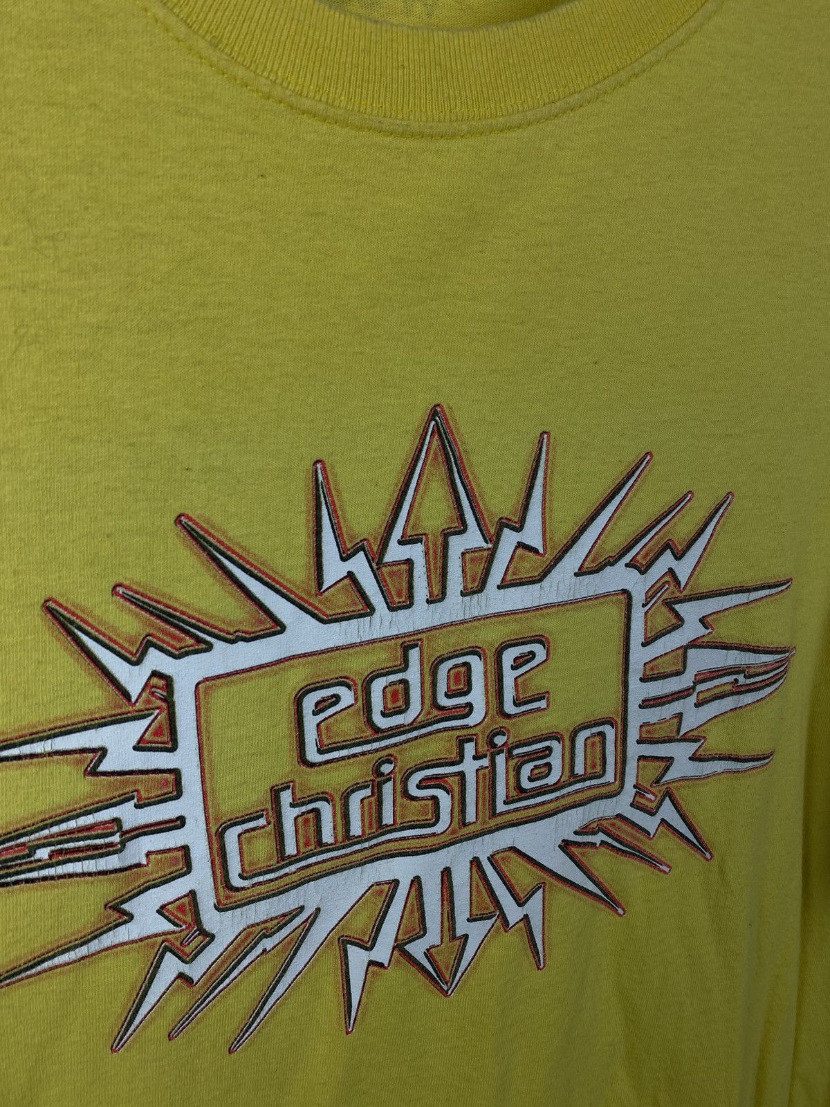 WWE 📺Vintage 2000 T-Shirt Edge Cristian WWE WWF Anvil Tee📺 Size US XXL / EU 58 / 5 - 9 Thumbnail
