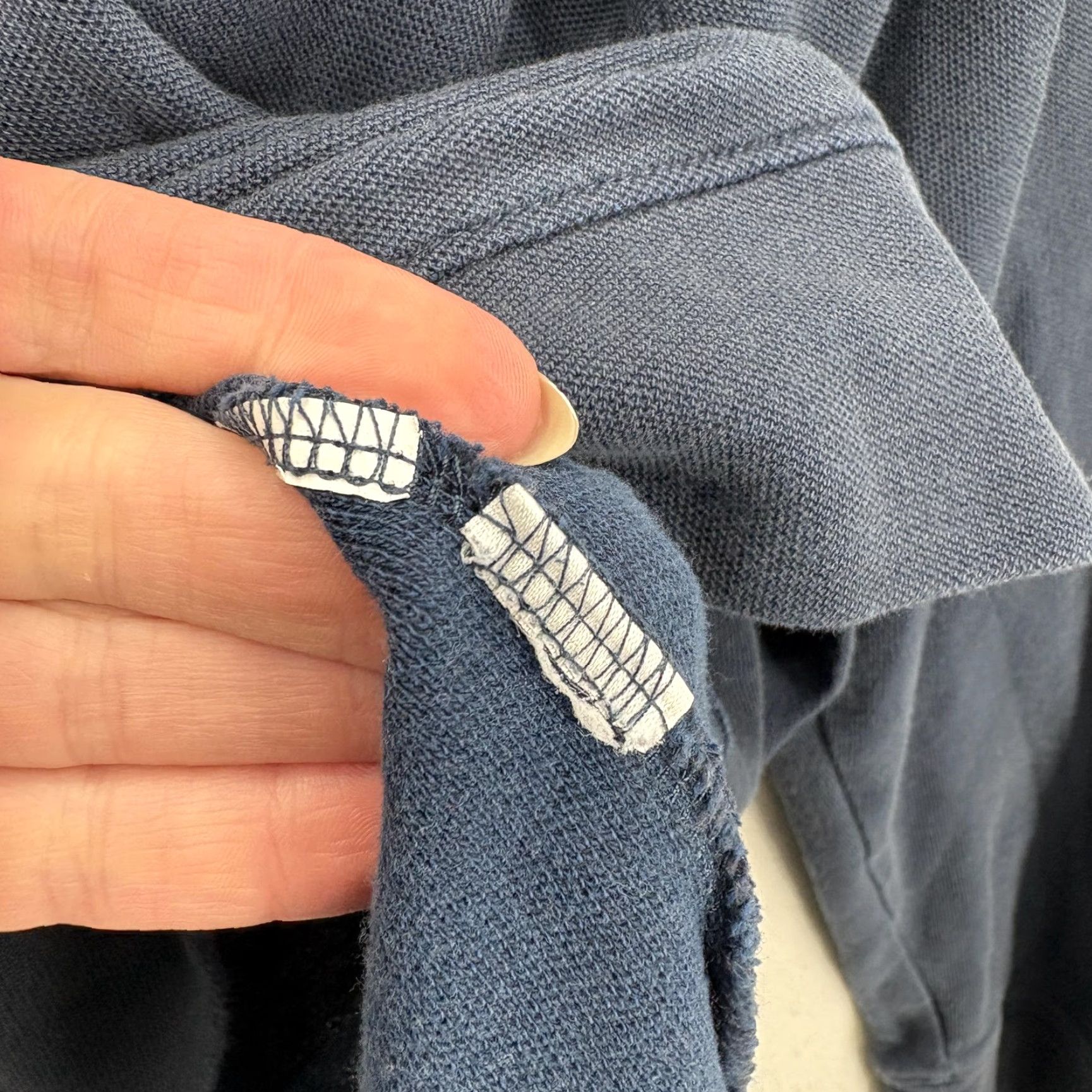 Vineyard Vines Vineyard Vines Pullover Mens Medium Blue Pima Cotton Quarter Zip Sweatshirt Logo Size US M / EU 48-50 / 2 - 4 Thumbnail