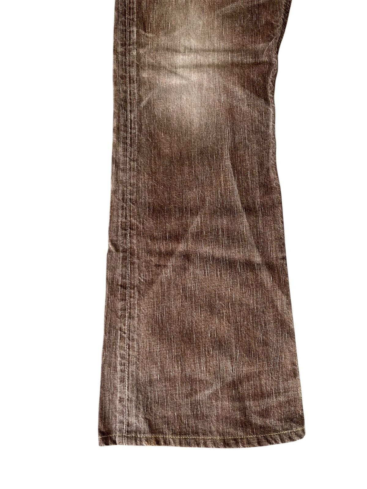 Edwin EDWIN 503 FLARE Honeycombs Patterns Flared Jeans Size US 32 / EU 48 - 7 Thumbnail