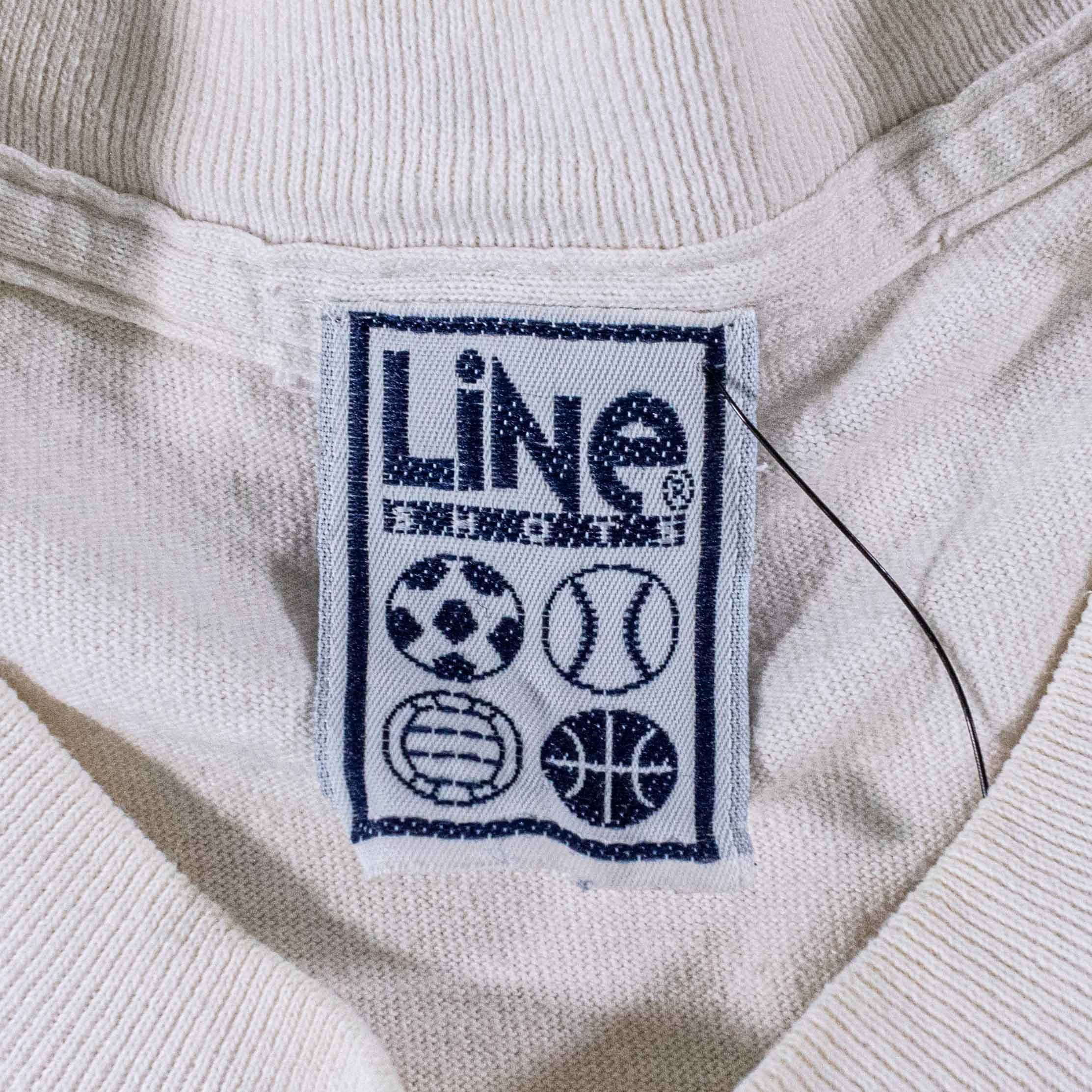 Vintage VTG Line Shots 1994 World Cup Italy T-Shirt Big Print Soccer Size US L / EU 52-54 / 3 - 13 Thumbnail
