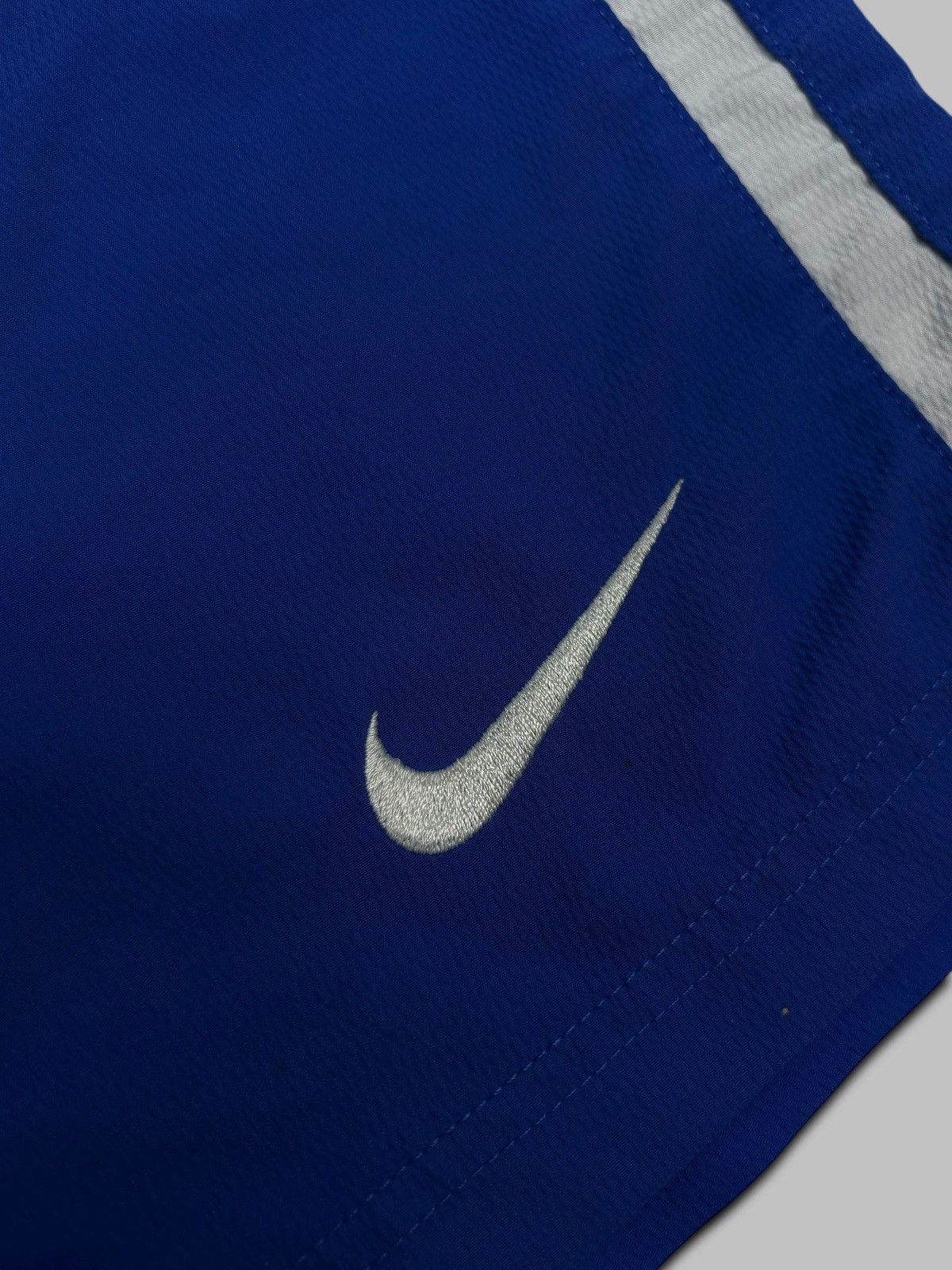 Nike Vintage 2000s Brazil National Team Royal Blue Soccer Shorts Size US 34 / EU 50 - 4 Thumbnail