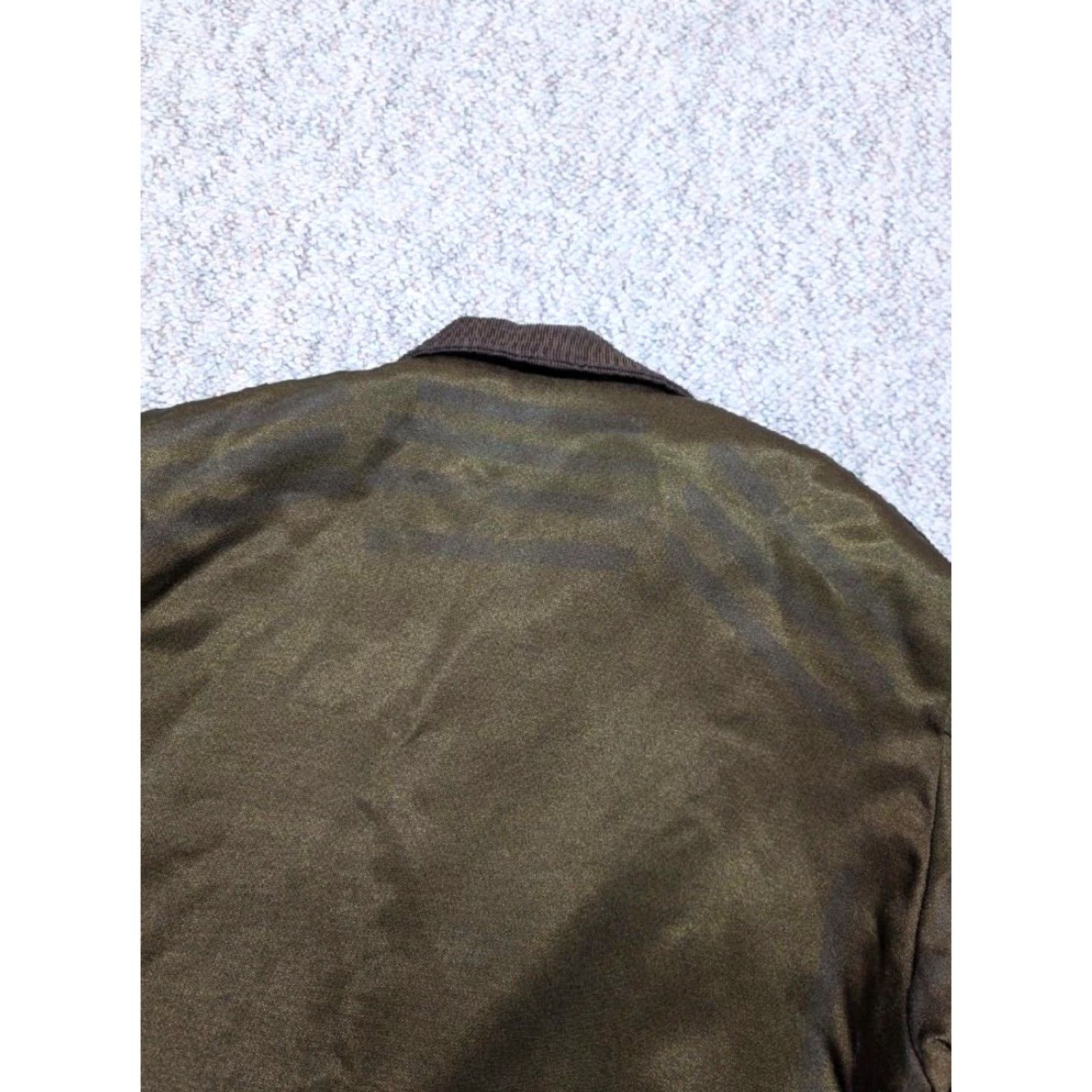 Vintage VINTAGE Uniform jacket Men L Brown/Green nylon 44 chest security police style 1960s 70s UNIFORM jacket Size US L / EU 52-54 / 3 - 7 Thumbnail