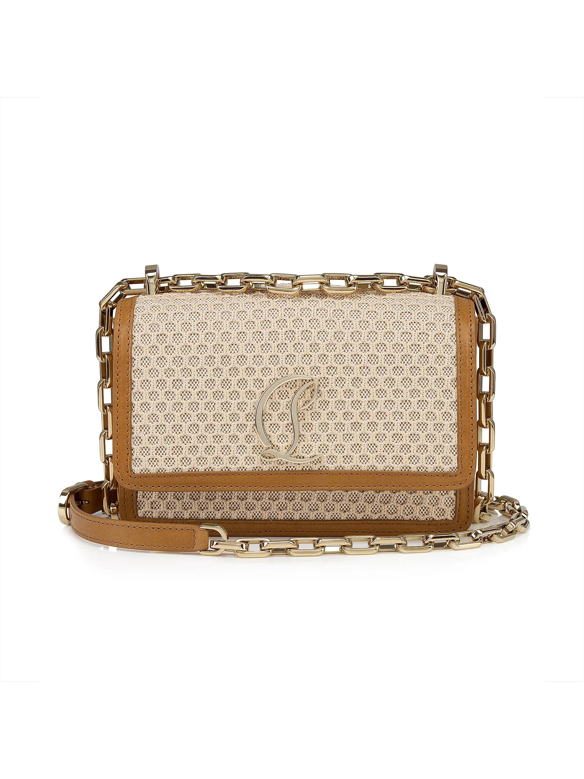Christian Louboutin oc11z0126 Size:OS/Loubi54 Crossbody Bag in Beige Size ONE SIZE - 1 Thumbnail