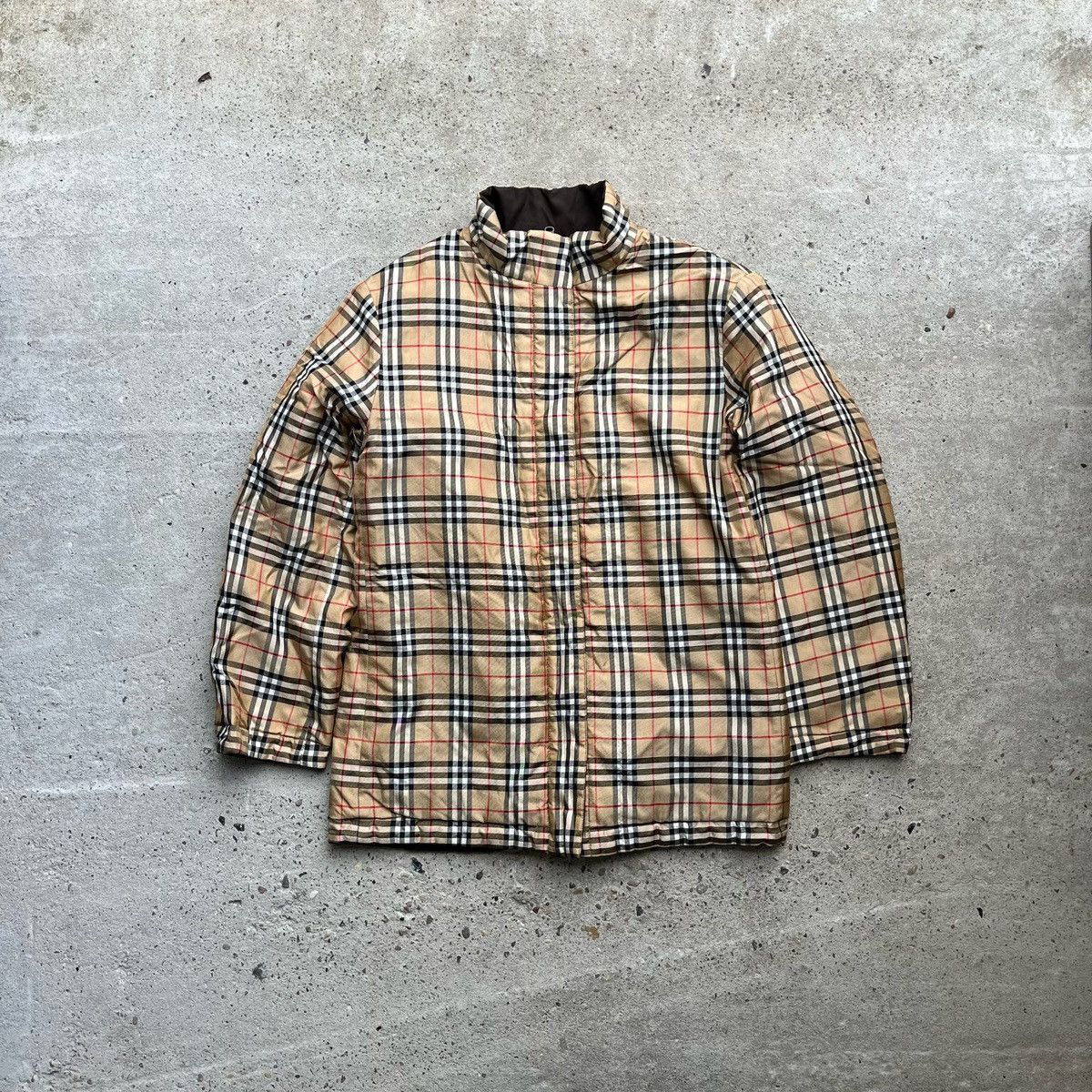 Burberry double sided jacket clearance