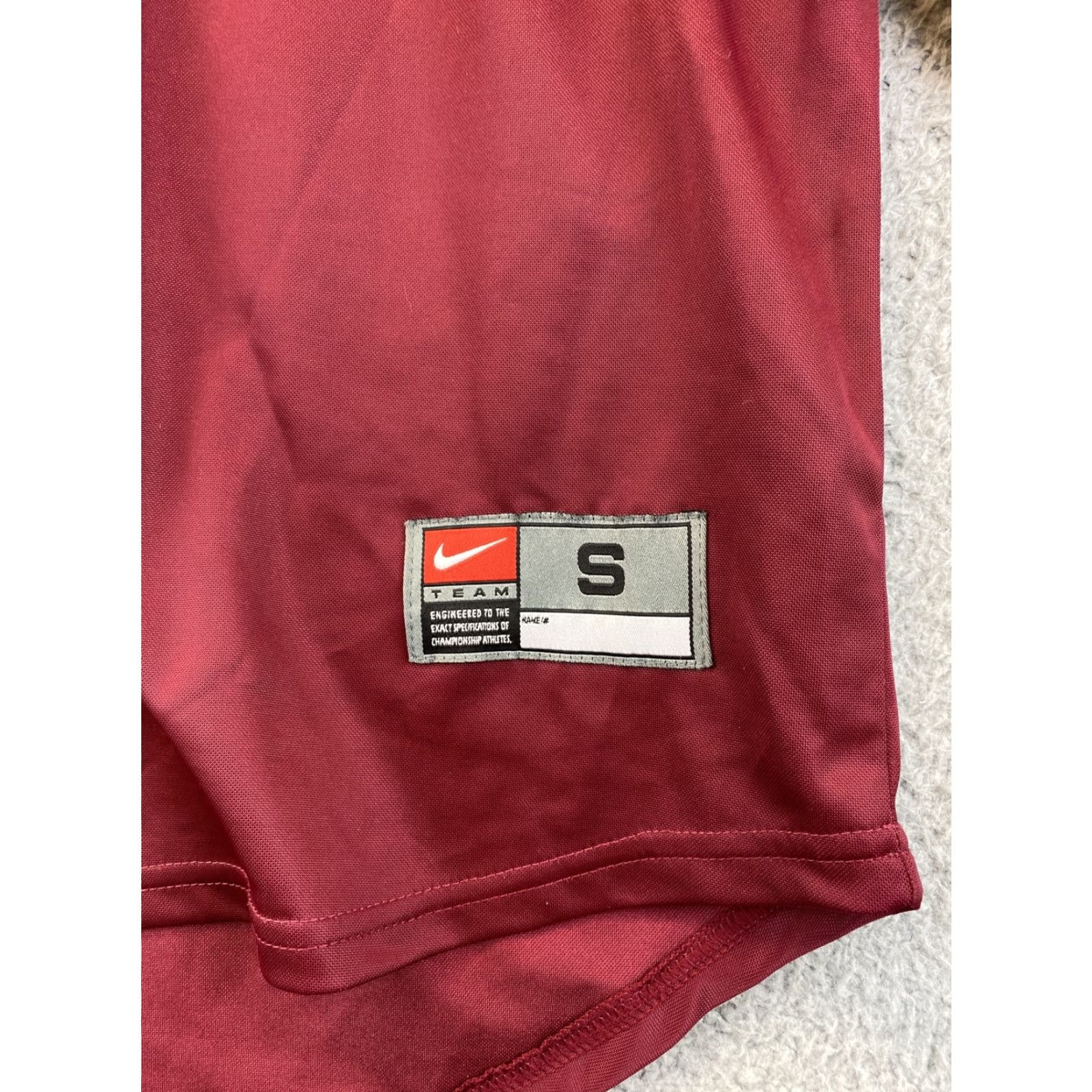 Nike Nike Activewear Top Mens Size S T Maroon Golf Tour Performance Dri Fit / 77-3 Size US S / EU 44-46 / 1 - 2 Thumbnail