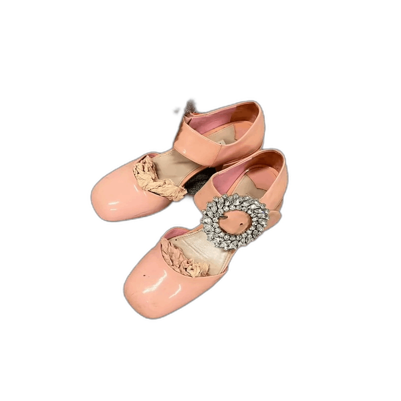 Prada Miu Miu Pink Mary Jane Shoes with Buckle Size US 6 / EU 39 - 1 Thumbnail