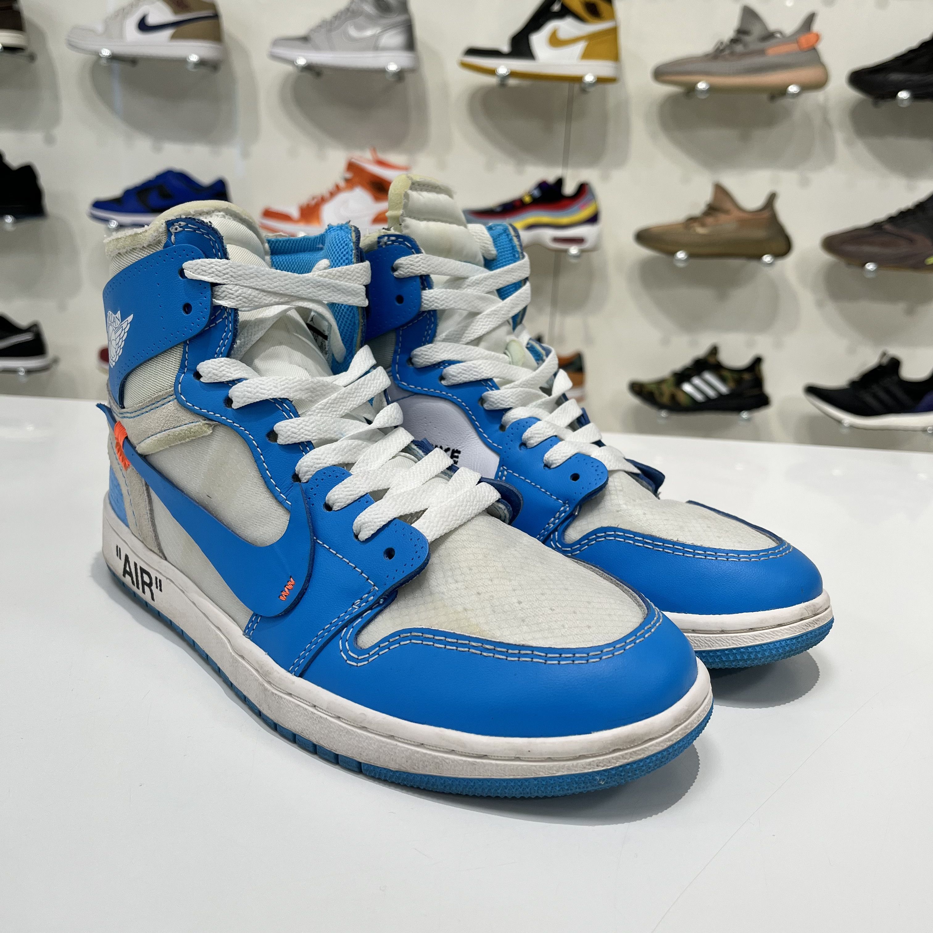 Nike × Off-White Air Jordan 1 Retro High OG x Off-White UNC Size US 8.5 / EU 41-42 - 8 Thumbnail