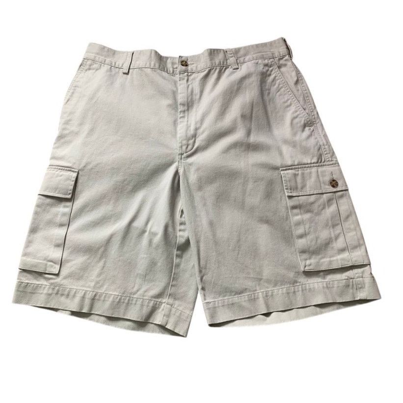 Jos. A. Bank Jos A Bank Men's Sz 38W Cargo Shorts Light Khaki 100% Cotton Size US 38 / EU 54 - 1 Thumbnail