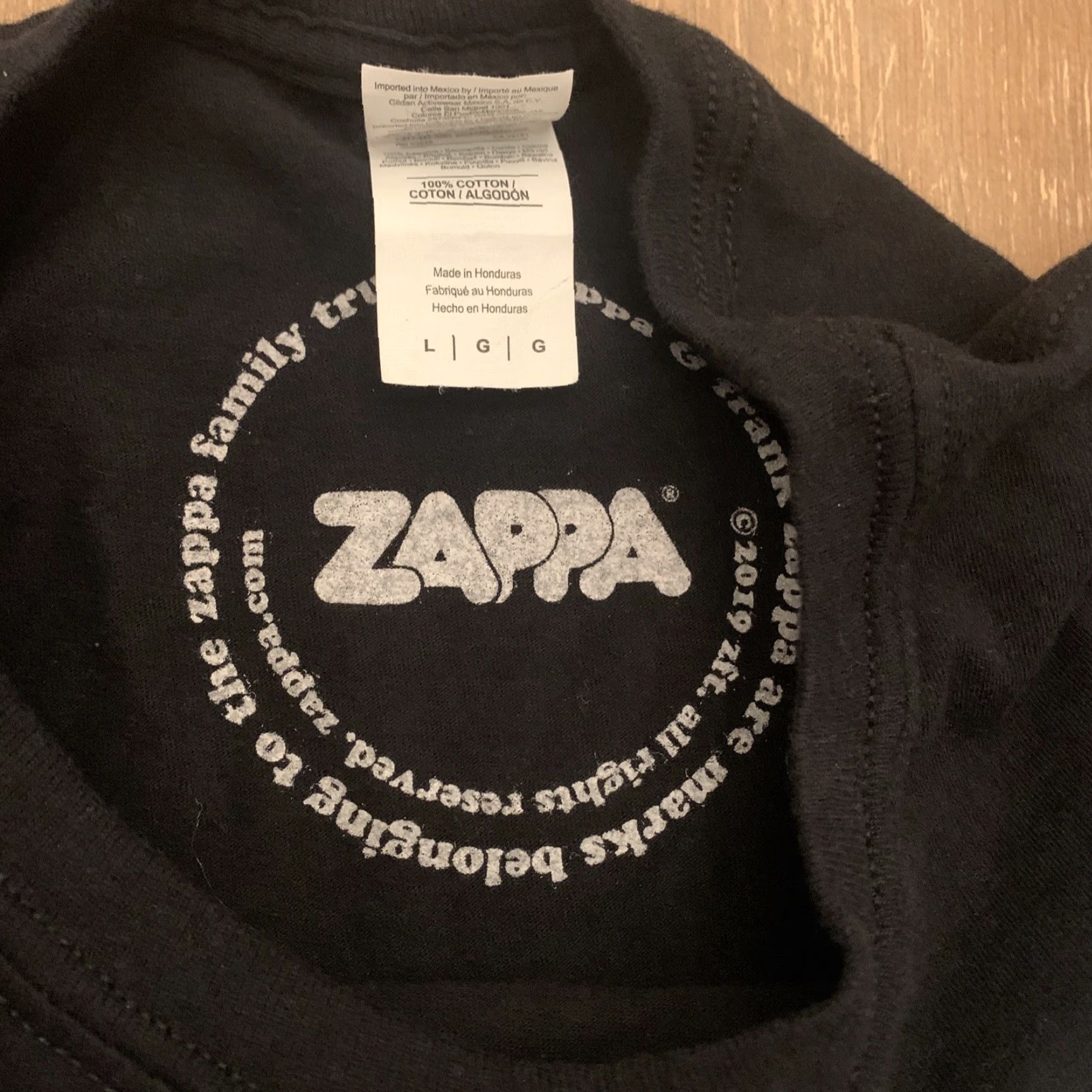 Vintage FRANK ZAPPA Graphic T-Shirt The Bizarre World Size L Black Music Mens Size US L / EU 52-54 / 3 - 3 Thumbnail