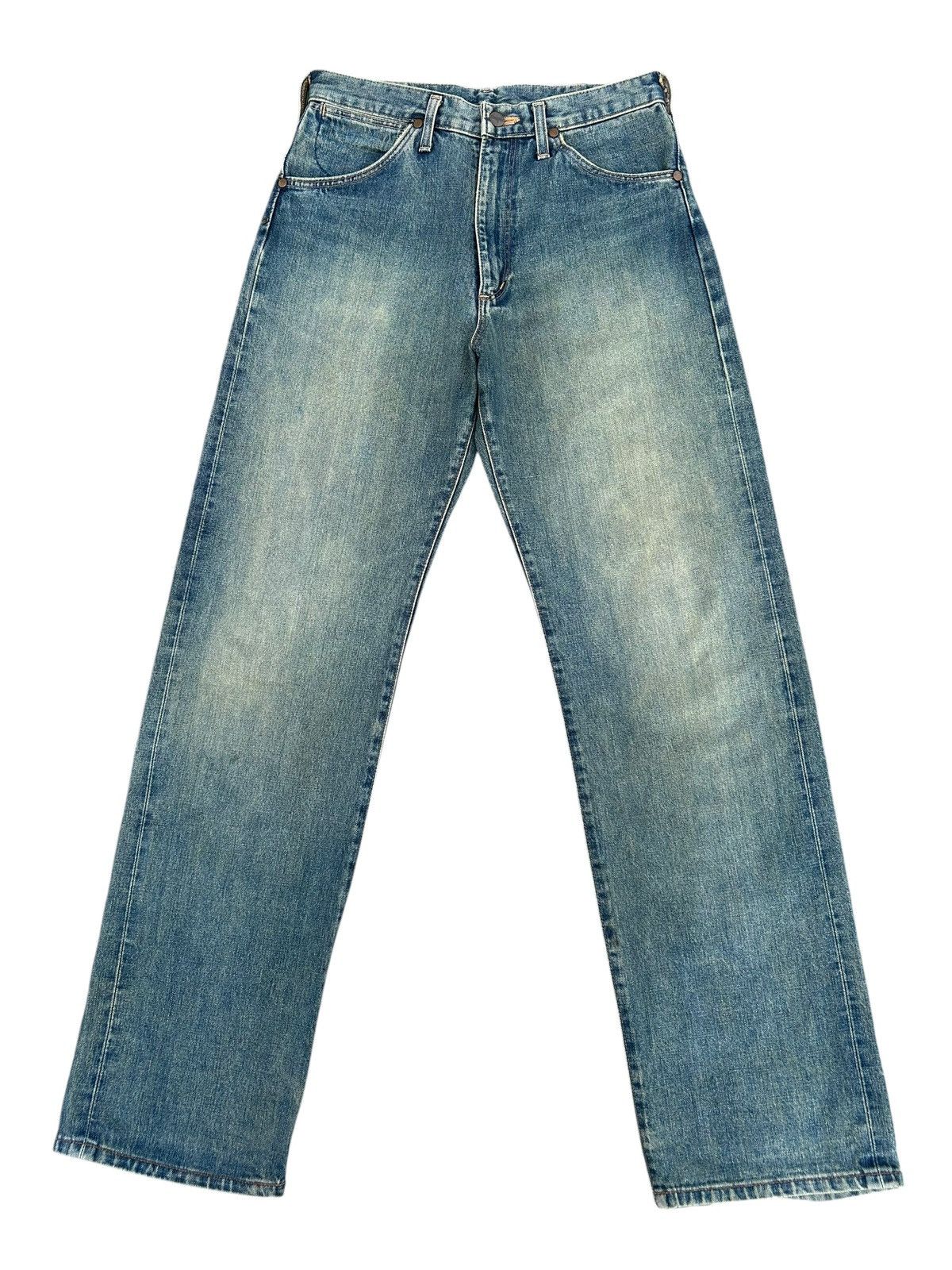 Kapital Vintage Buckle Back Wrangler Blue Bell Distressed Denim Jean Size US 30 / EU 46 - 4 Thumbnail