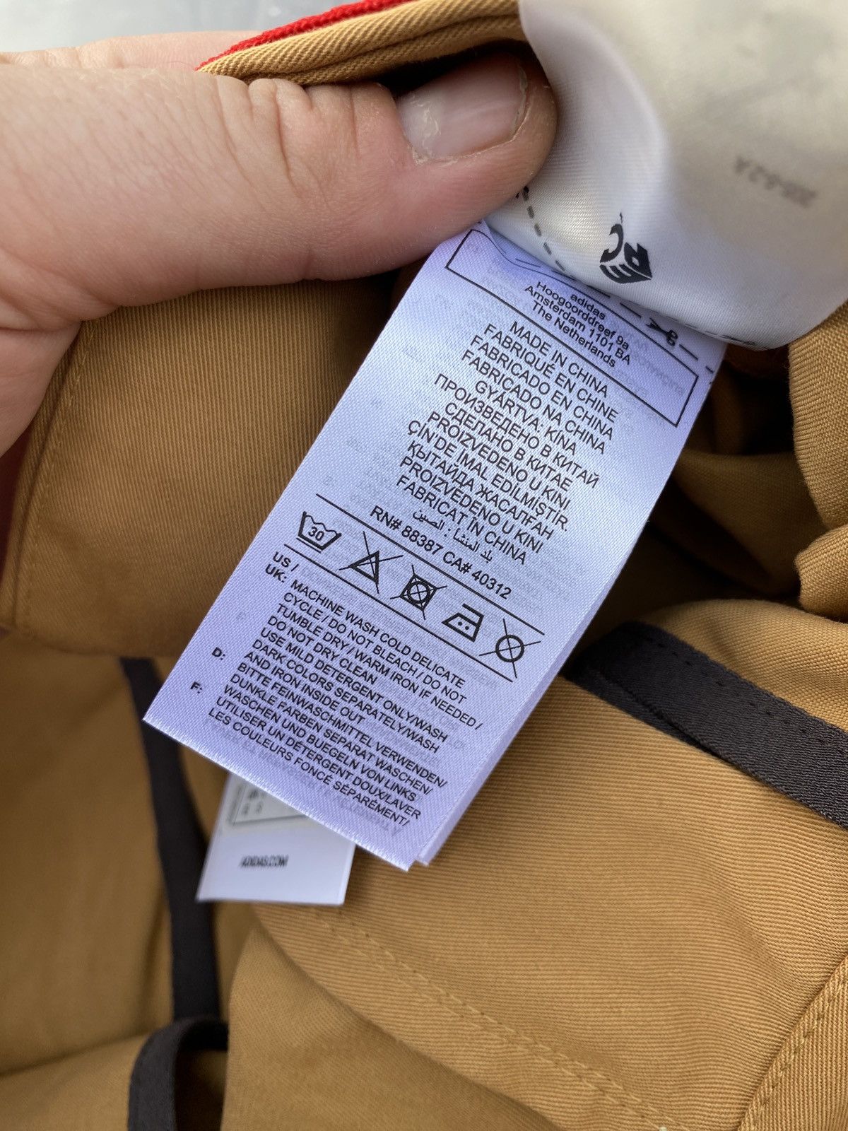 Adidas × Wales Bonner New Adidas Wales Bonner Flared Khaki Pants Size S Size US 31 - 15 Thumbnail