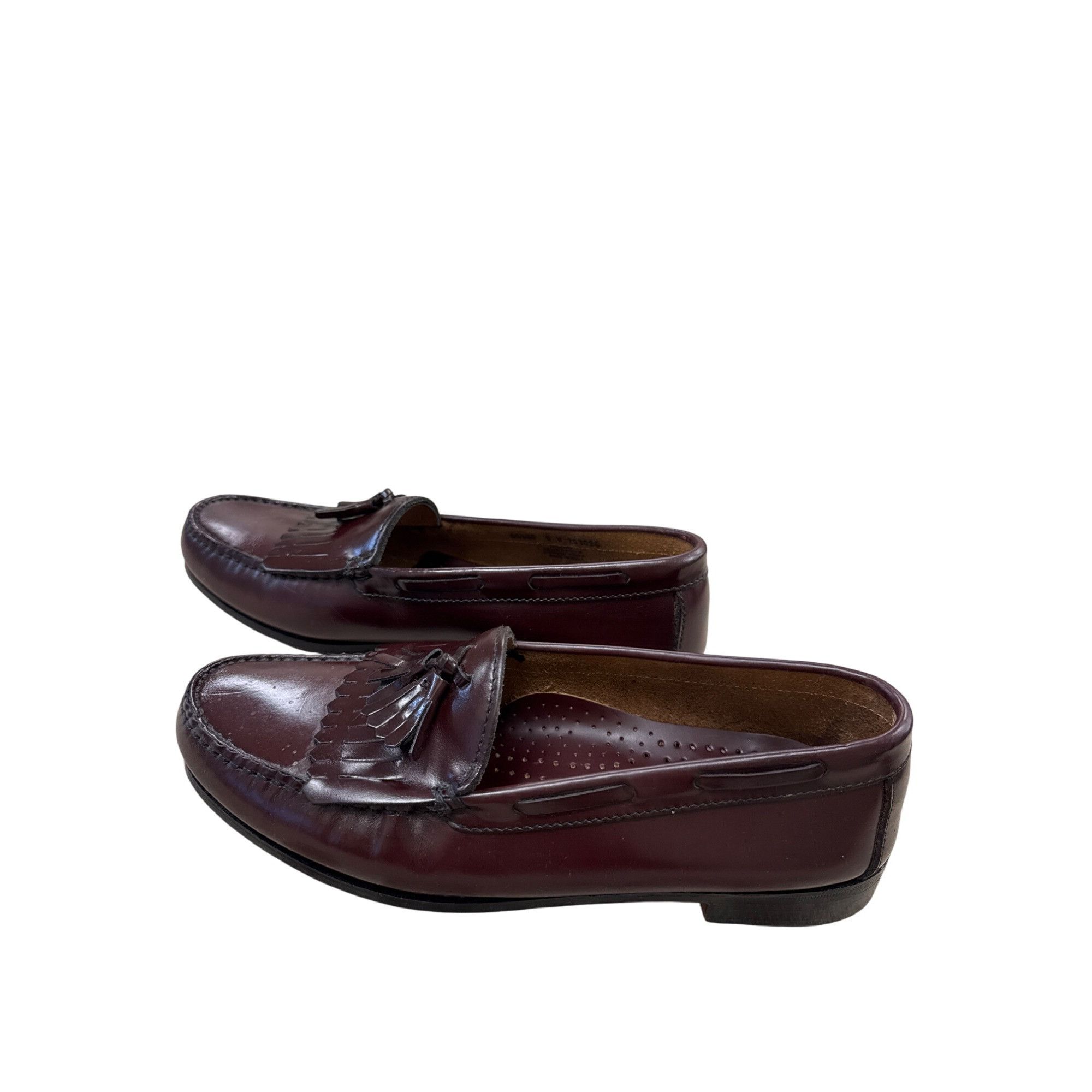 Nunn Bush Nunn Bush Mens Brown Tasseled Leather Loafers Size 9W SKU 73 Size US 9 / EU 42 - 3 Thumbnail
