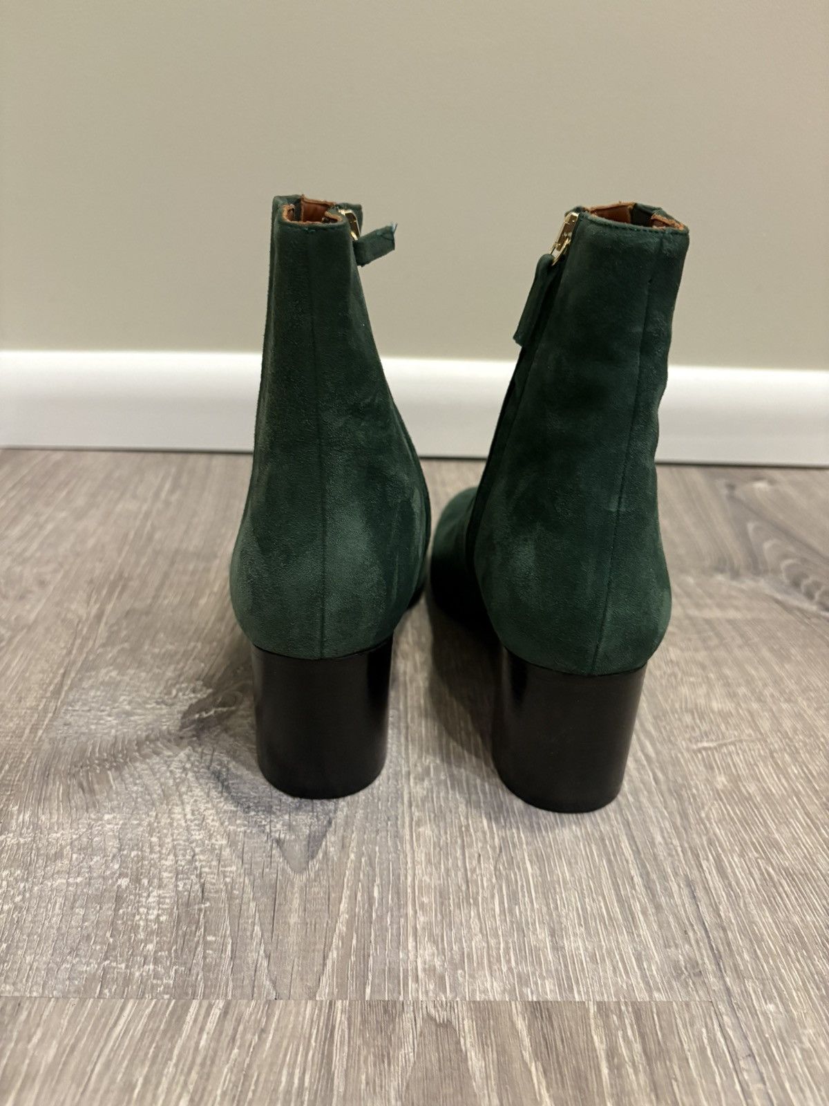 Other Michel Vivien Alden Verde Suede New Boots SZ 36 Size US 6 / IT 36 - 7 Thumbnail