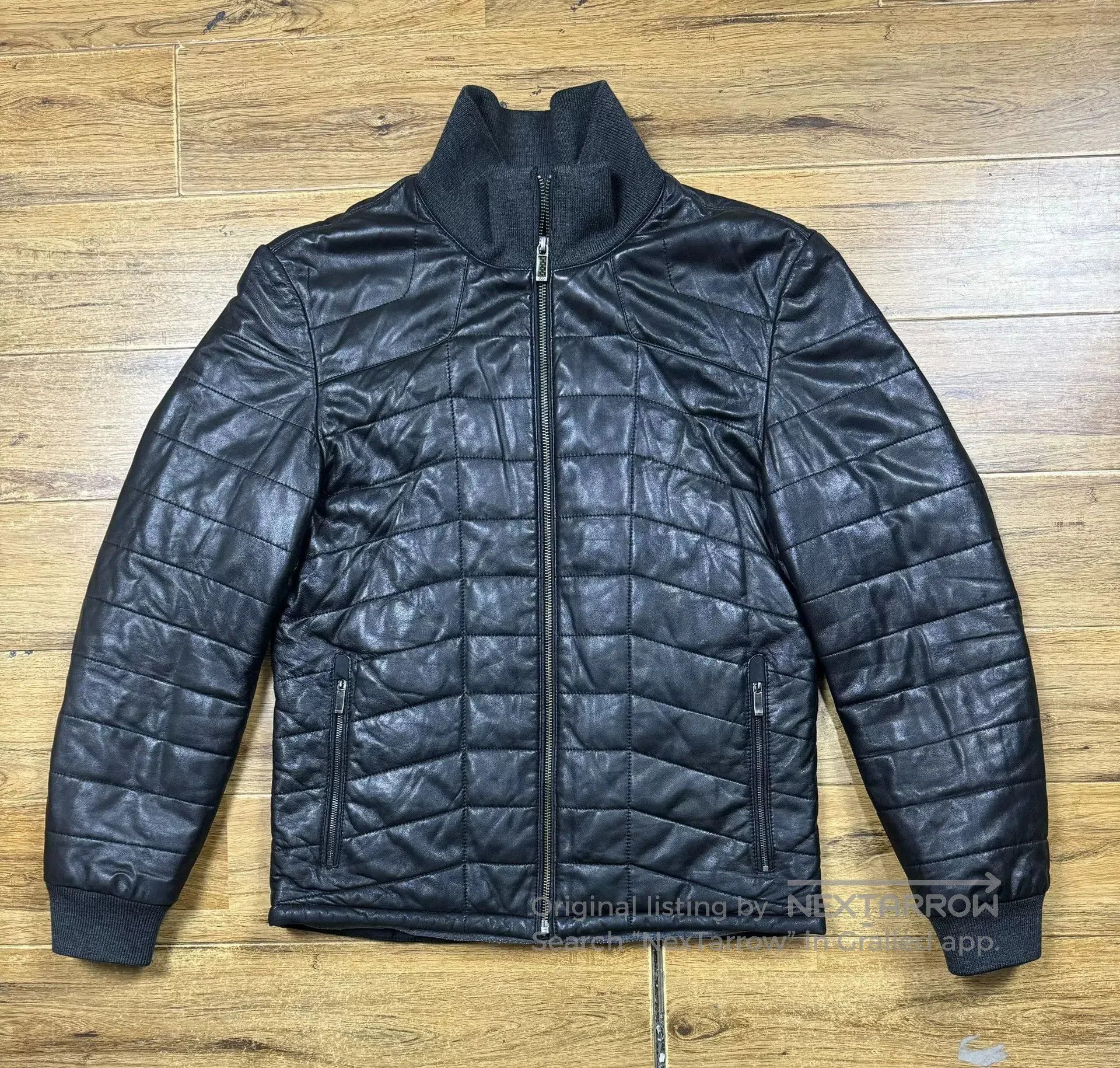 Ermenegildo Zegna ZEGNA Men's Lambskin Business Casual Jacket. Size US S / EU 44-46 / 1 - 1 Thumbnail