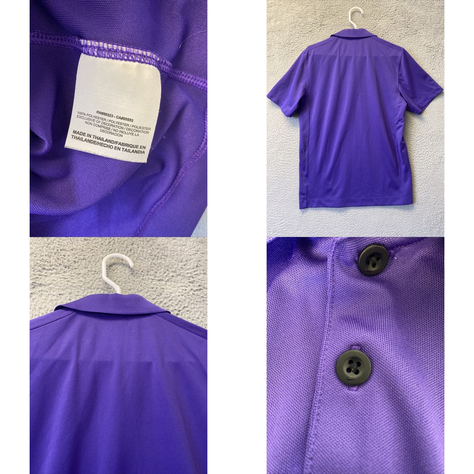 Nike Nike Golf Polo Shirt Men S Purple Dry Fit Poly 55-42 Regular Polyester Golf Nike Shirt POLO S Purple Dry Fit Poly 55-42 Size US S / EU 44-46 / 1 - 8 Thumbnail