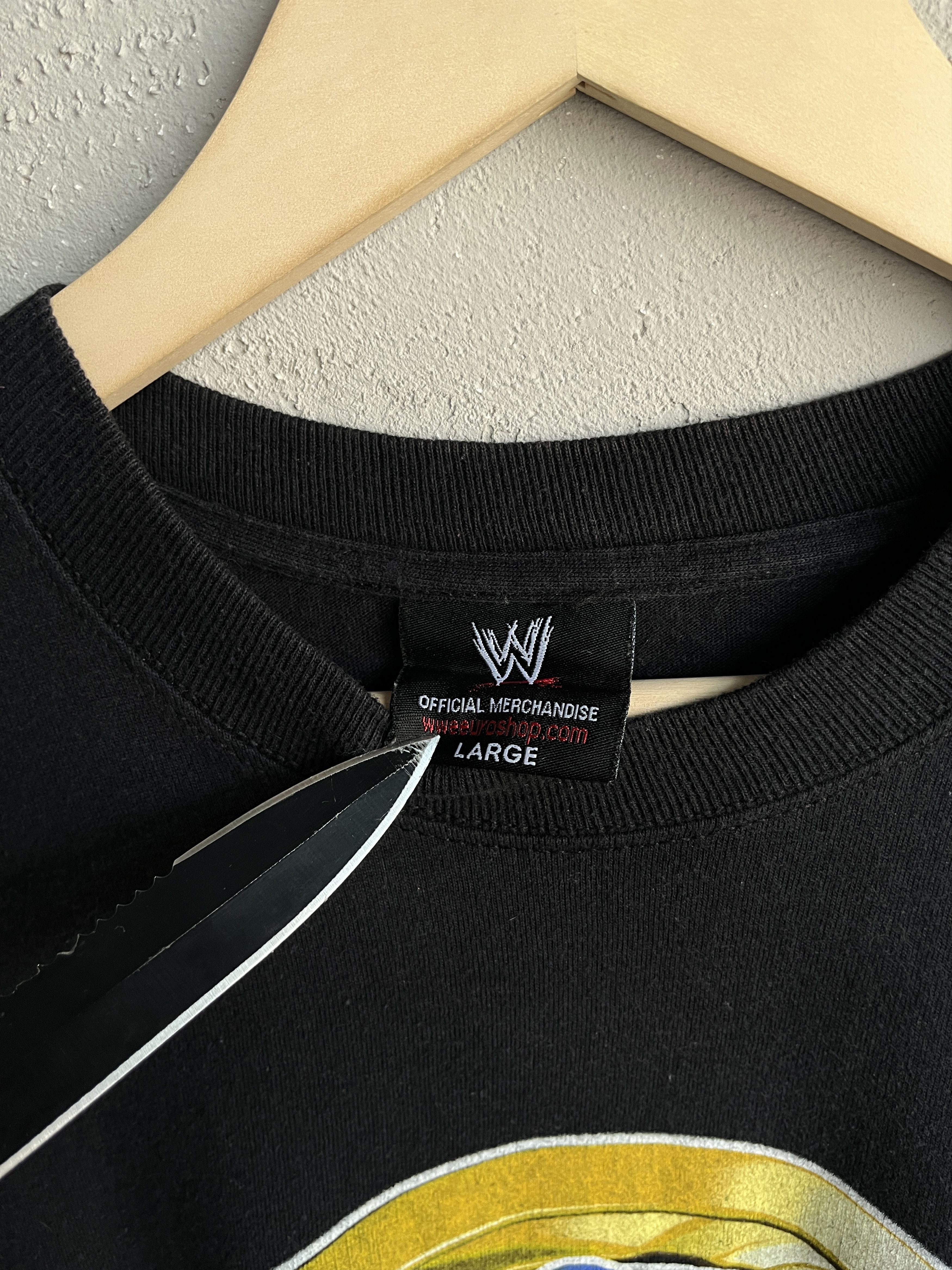 Vintage × WWE × WWF Vintage 2003 WWE Christ Jericho WrestleMania Rare T Shirt Size US L / EU 52-54 / 3 - 6 Thumbnail