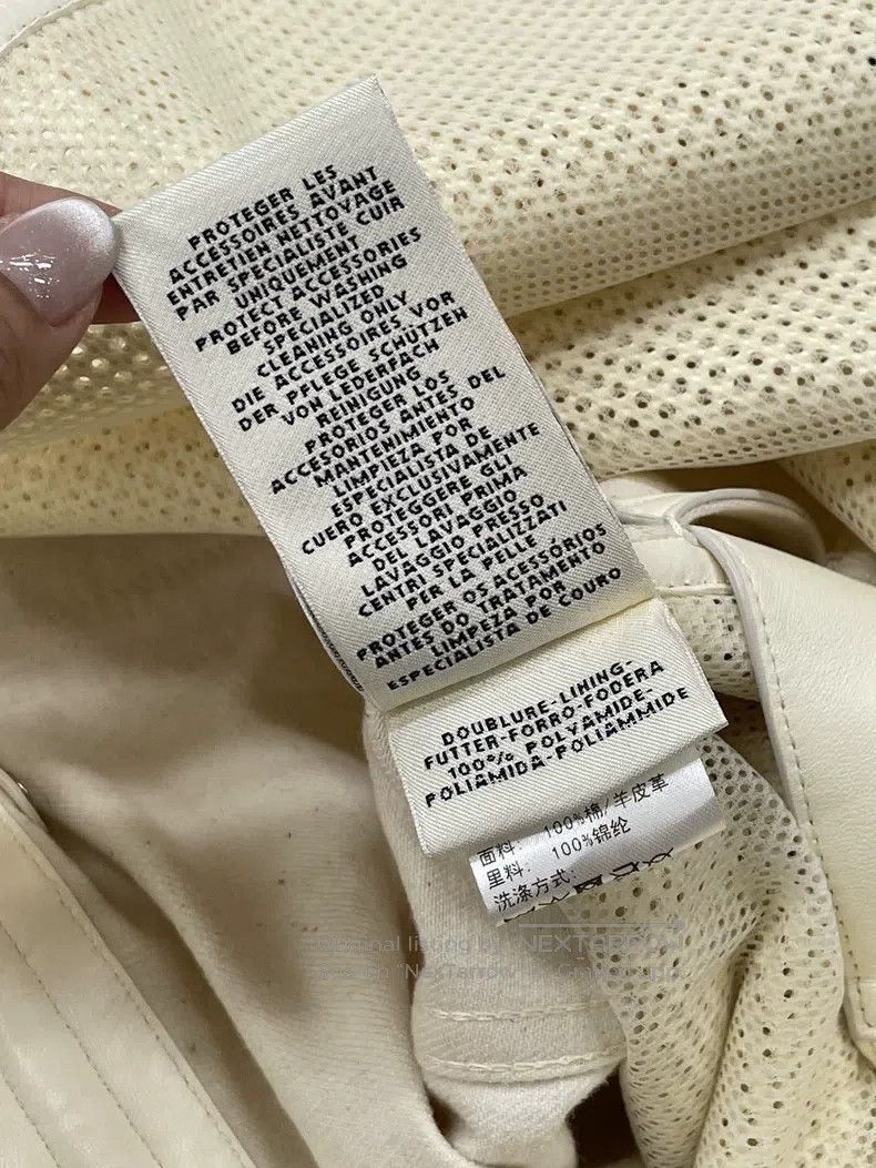 Hermes Hermes White Lace-Up Patchwork Leather Vest Dress, Sleevel Size XXS / US 00 / IT 34 - 6 Thumbnail