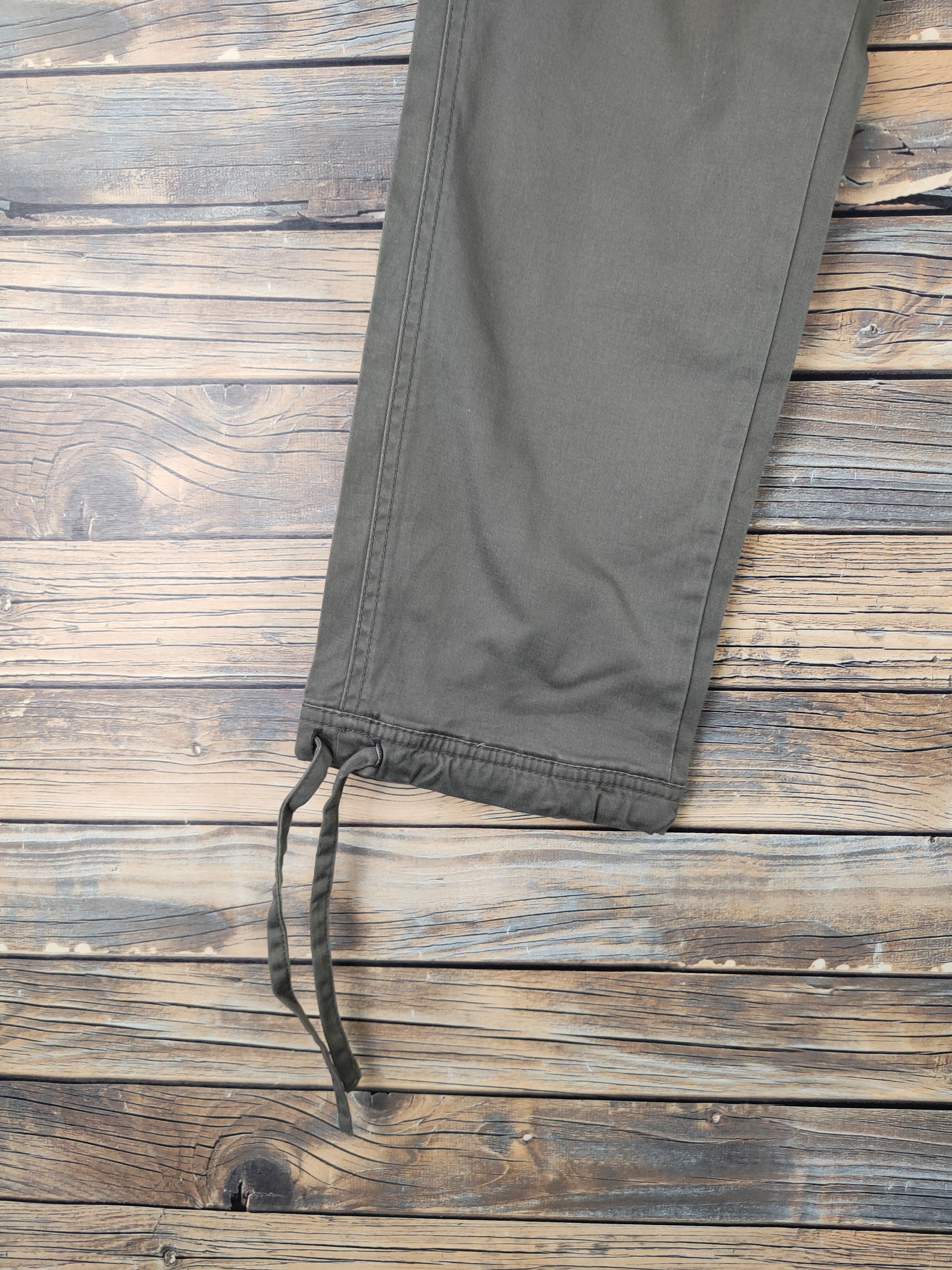 Japanese Brand DL Japanese Brand Olive Multipocket Cargo Pants #1493 Size 28" / US 6 / IT 42 - 4 Thumbnail