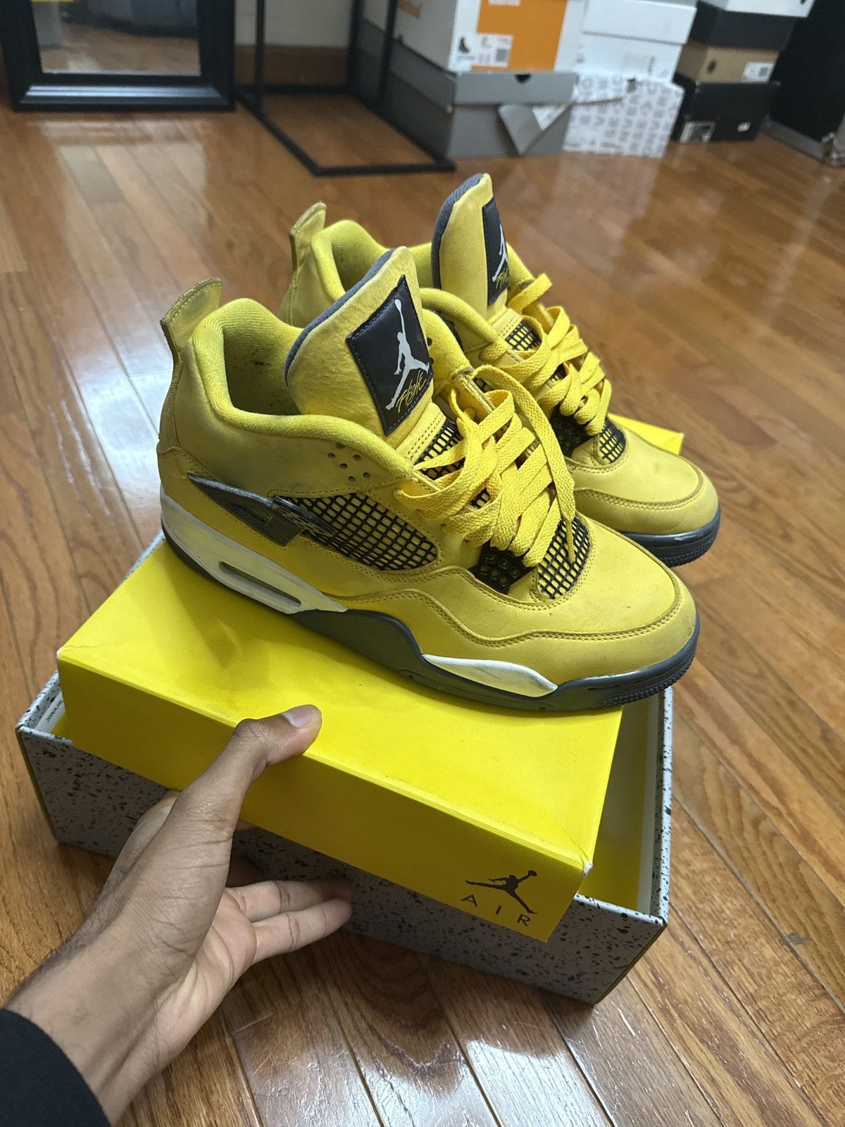 Jordan Brand Lighting Thunder Jordan 4s Size US 10 / EU 43 - 1 Thumbnail