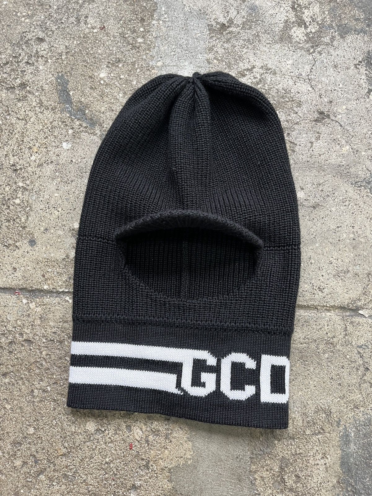GCDS GCDS FW20 Wool Balaclava Hat (unisex) Size ONE SIZE - 9 Thumbnail