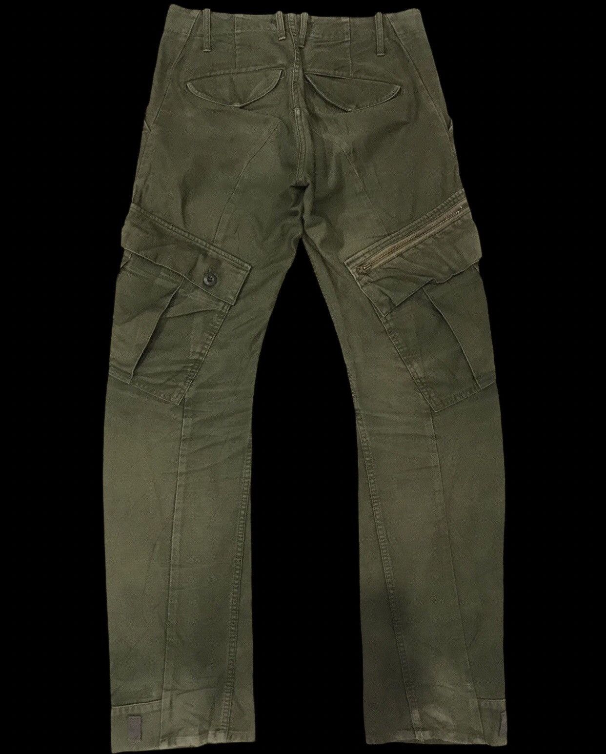 Japanese Brand Vintage Johnbull Japan Military SplitSide Design Cargo Pant Size US 28 / EU 44 - 2 Thumbnail