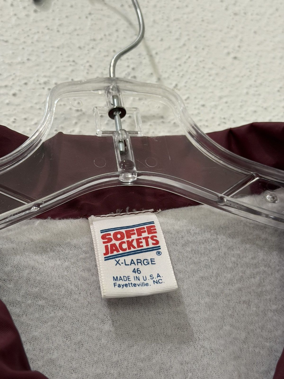 Soffe Vintage 80s Texas A&M University Coach Jacket Size 46/XL USA Size US XL / EU 56 / 4 - 4 Thumbnail