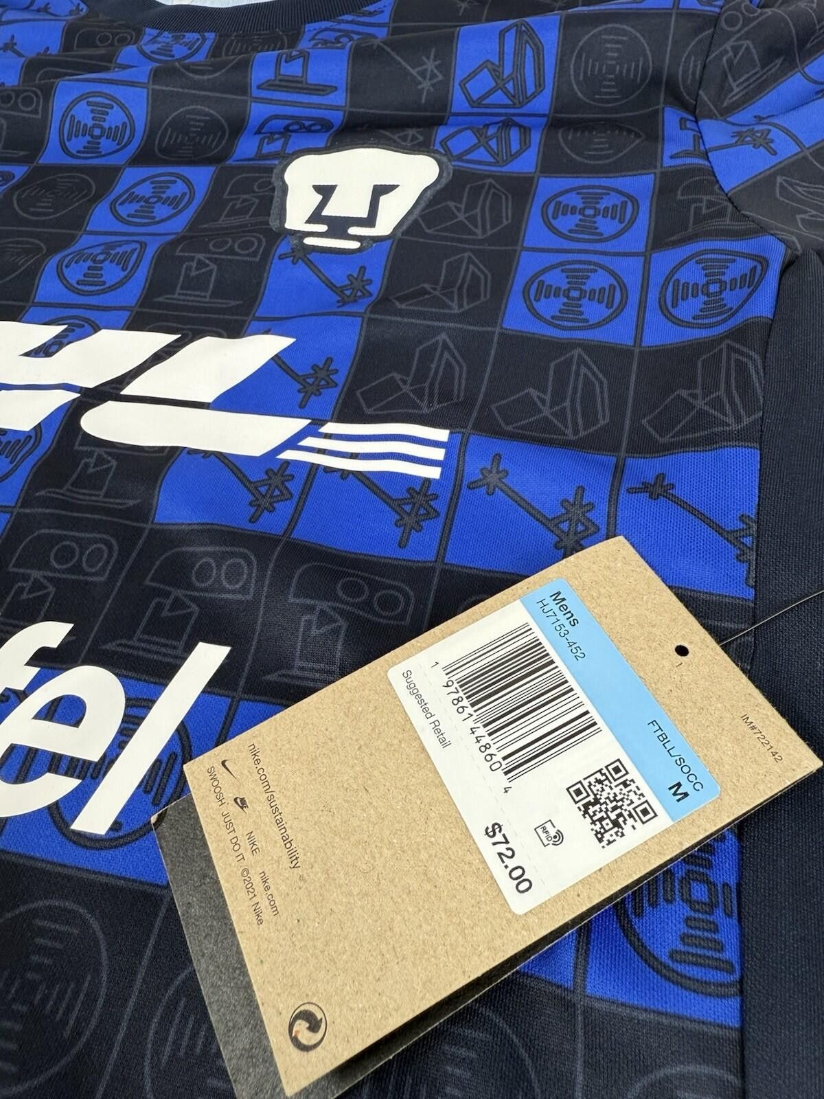 Nike Pumas Nike Academy Pro Pre-Match Top Navy Men’s M Dri-Fit Size ONE SIZE - 3 Thumbnail