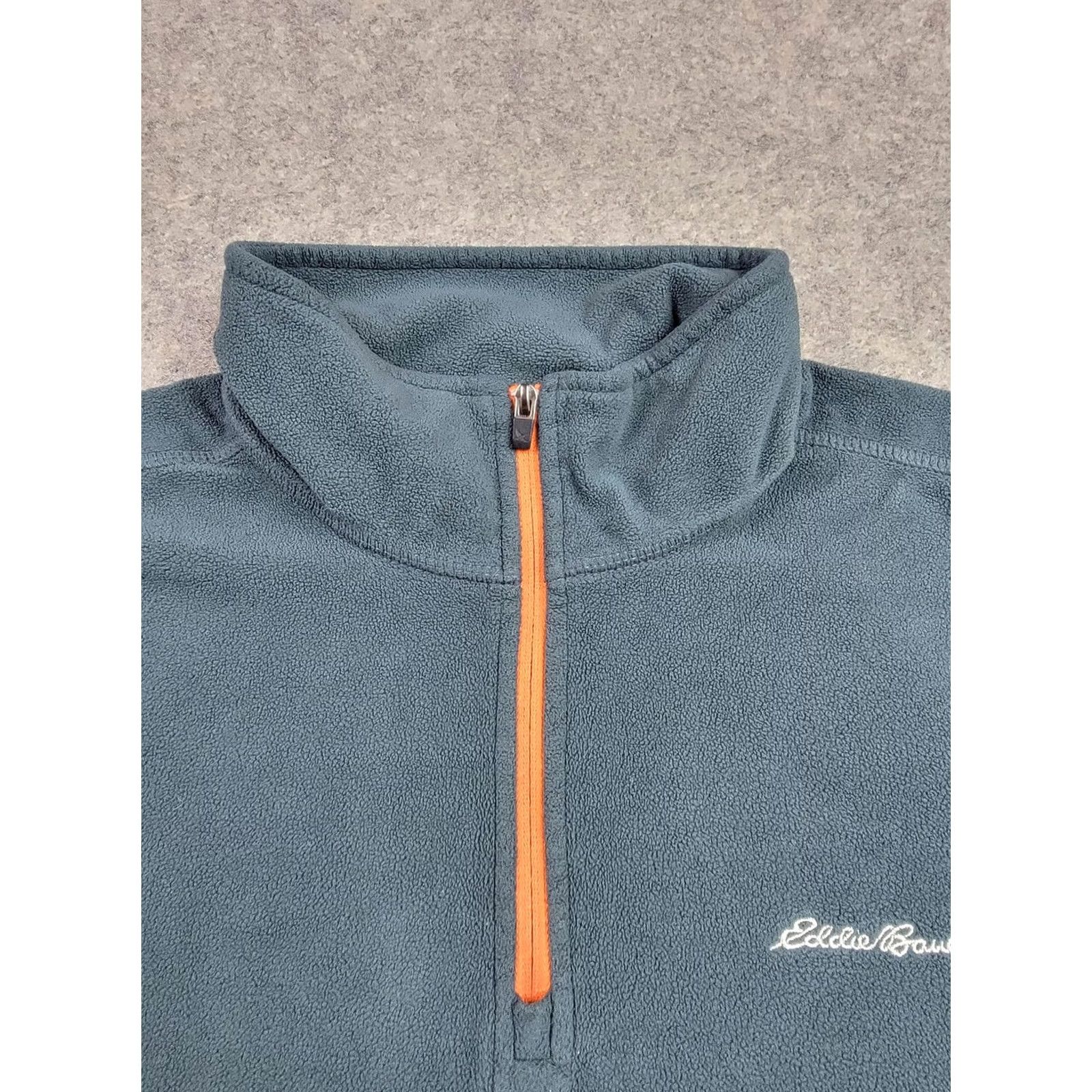 Eddie Bauer Eddie Bauer Mens Medium Blue Fleece Half Zip Pullover Sweater Outdoor Hiking Size US M / EU 48-50 / 2 - 6 Thumbnail