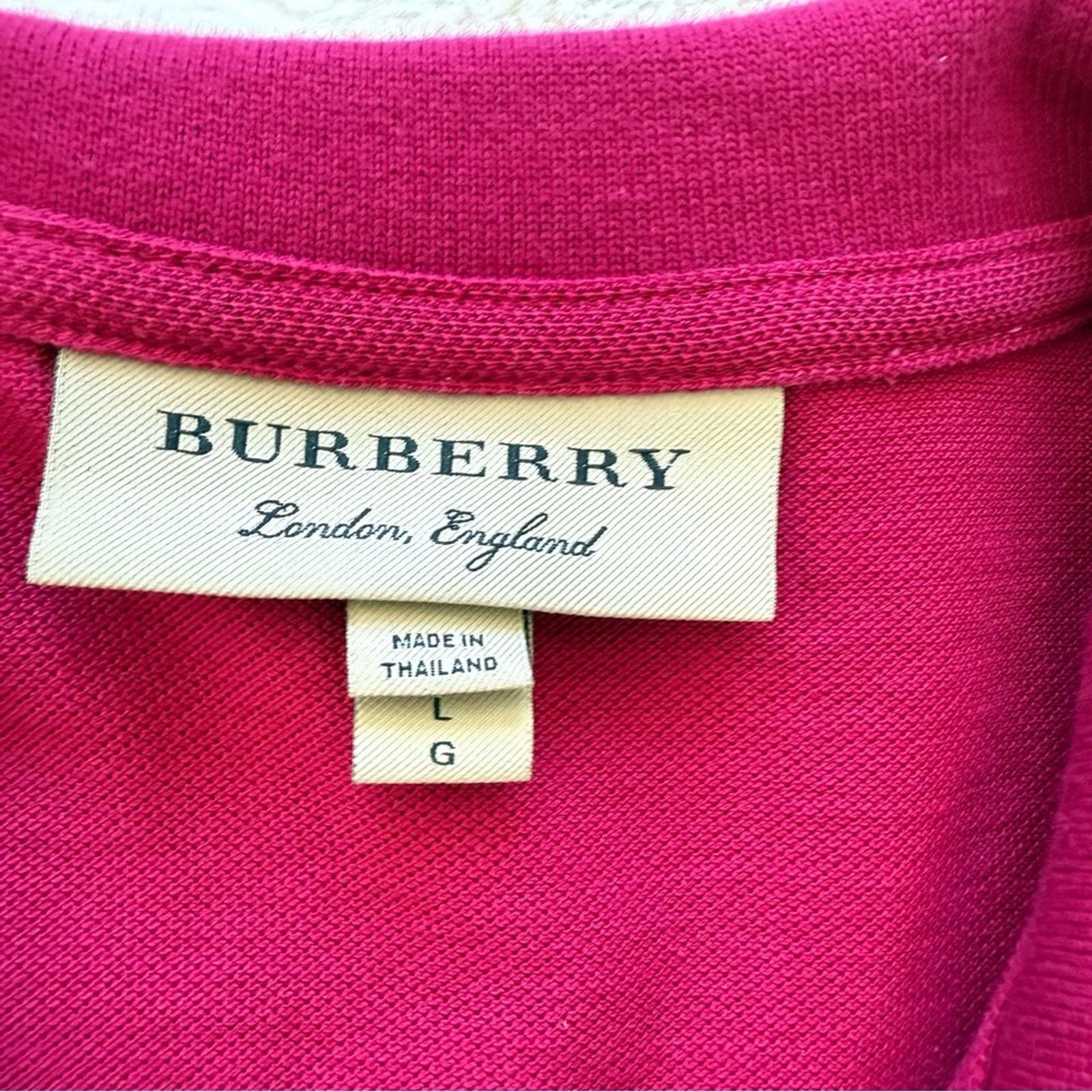 Burberry Burberry men polo Tshirt size L Retail 195$ Size US L / EU 52-54 / 3 - 2 Thumbnail