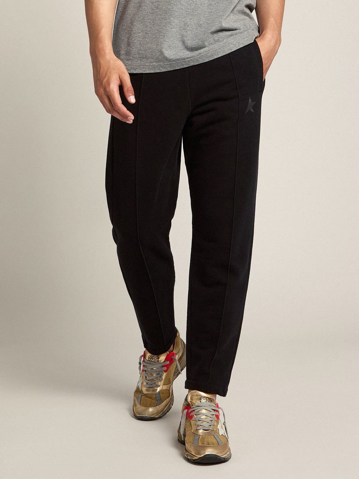 Golden Goose Golden Goose Black Tapered Sweats size L Size US 33 - 1 Thumbnail