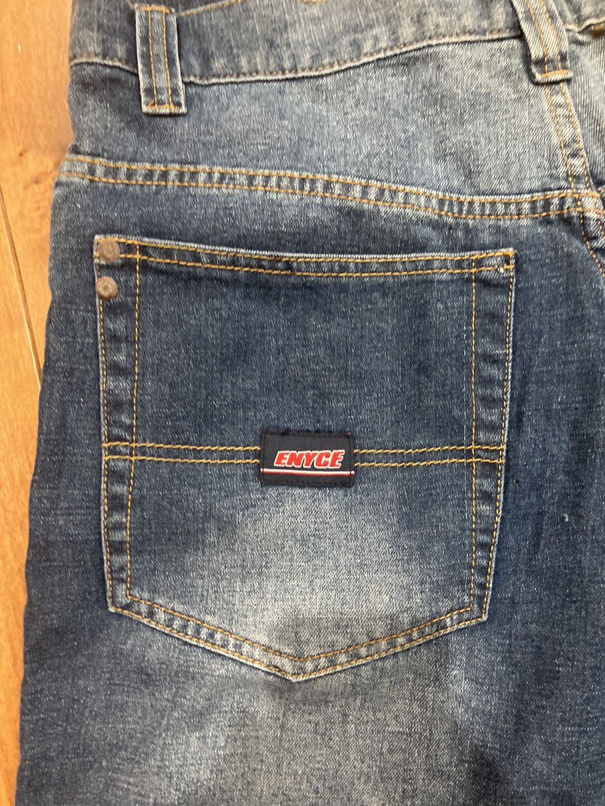 Enyce ENYCE baggy Y2K American blue jeans Size US 34 / EU 50 - 4 Thumbnail