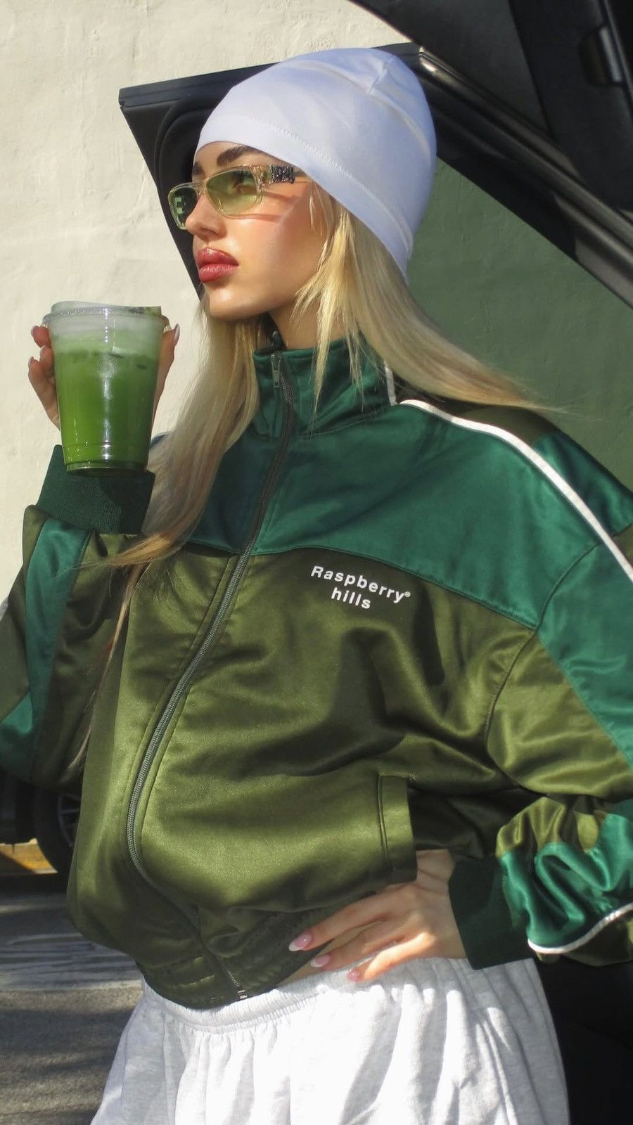 The GV Gallery The GV Gallery Green Diggy Simmons Track Jacket