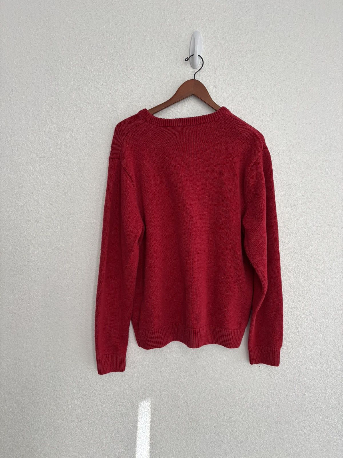 Chaps × Vintage Red Vintage Chaps Knitted Sweater Size US L / EU 52-54 / 3 - 4 Thumbnail