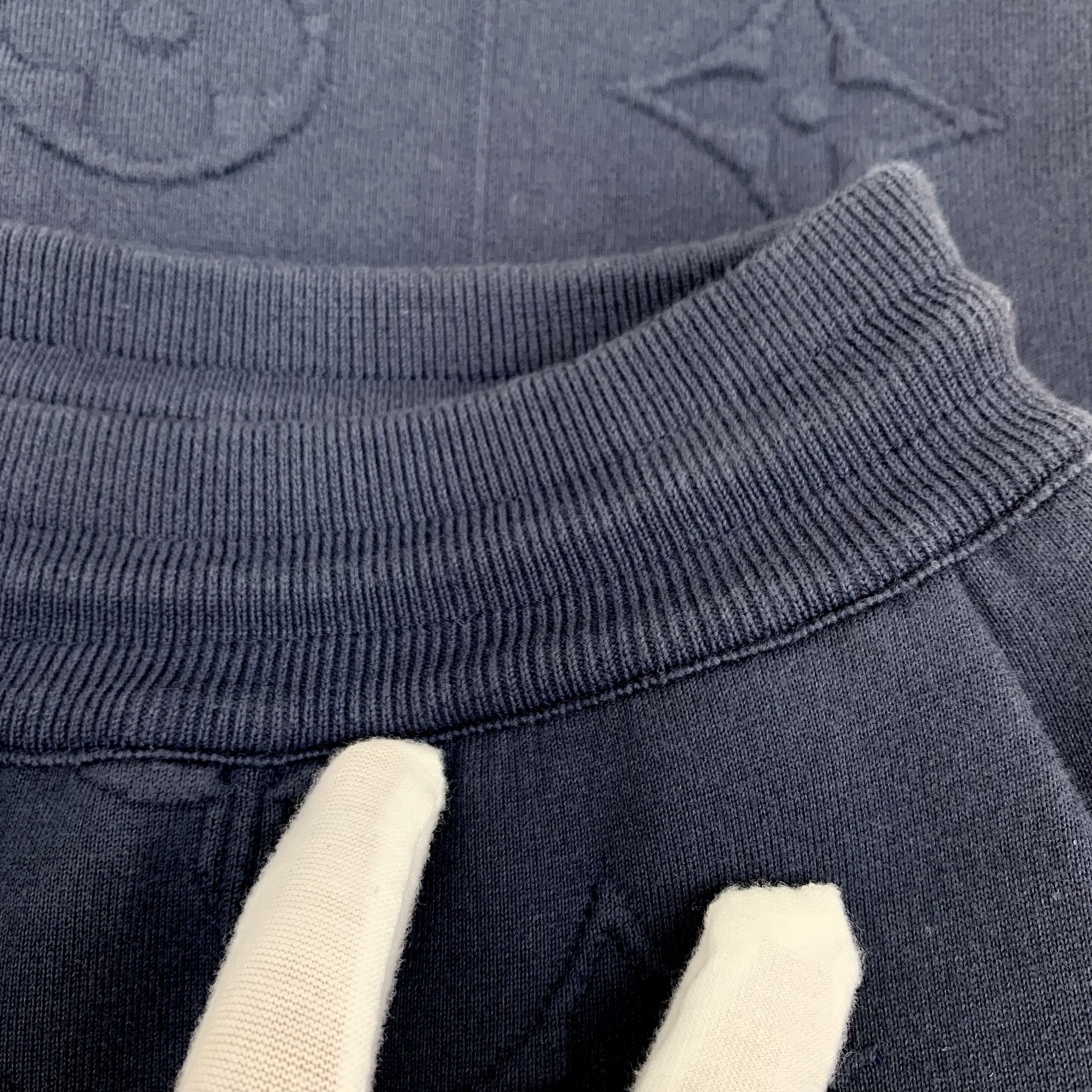 Louis Vuitton LV Logo Sweatpants Navy (M) Size US 34 / EU 50 - 10 Thumbnail