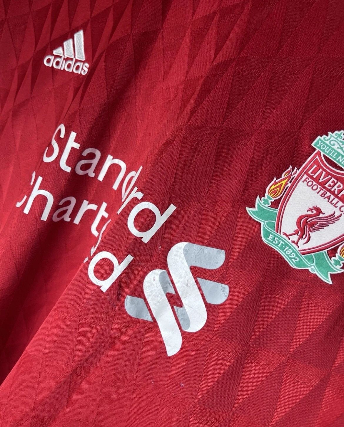 Vintage Vintage soccer jersey Adidas FC Liverpool size 2xl 09/10s Size US XXL / EU 58 / 5 - 7 Thumbnail