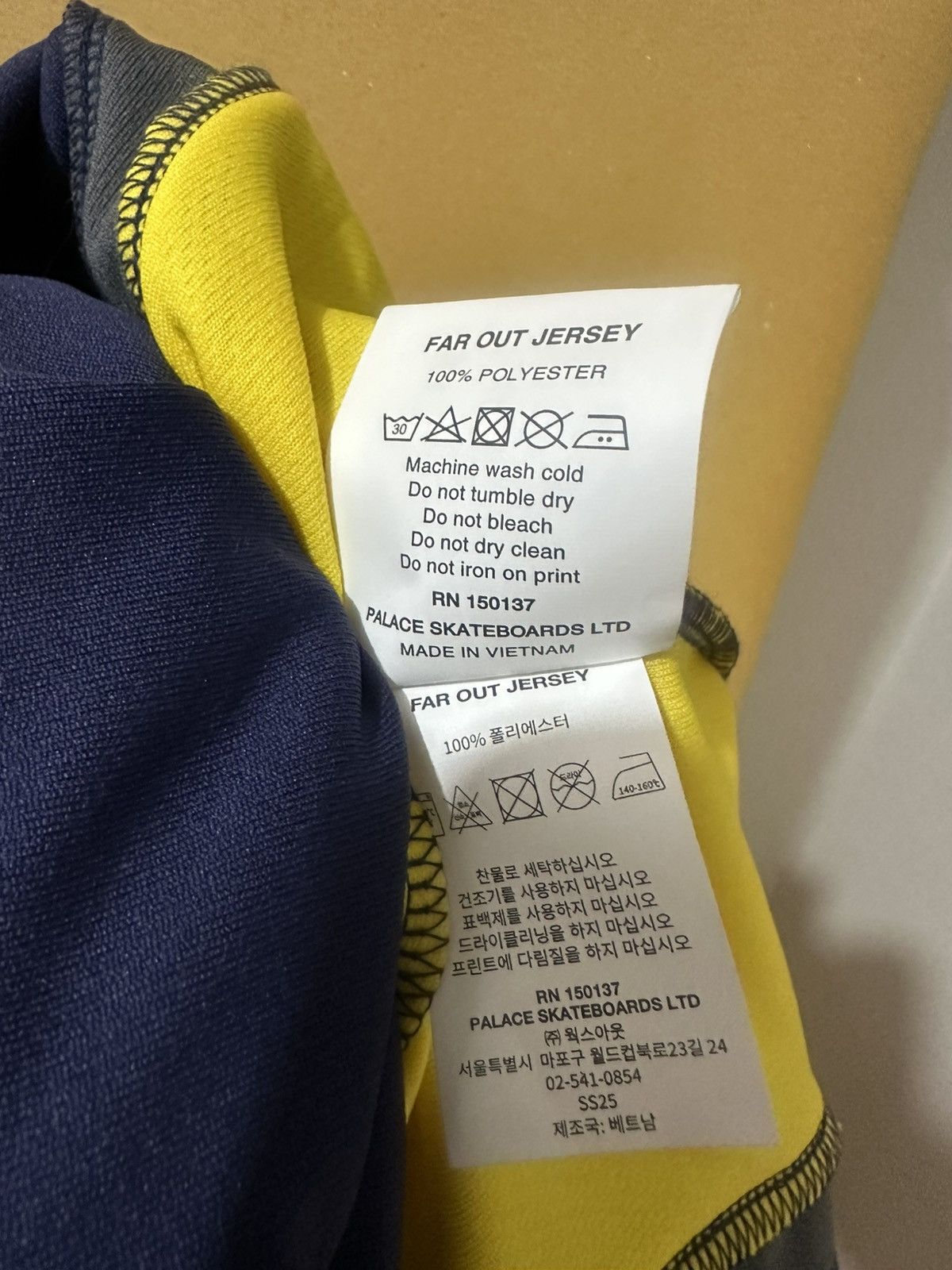 Palace Palace Far Out Jersey Navy Size US M / EU 48-50 / 2 - 6 Thumbnail