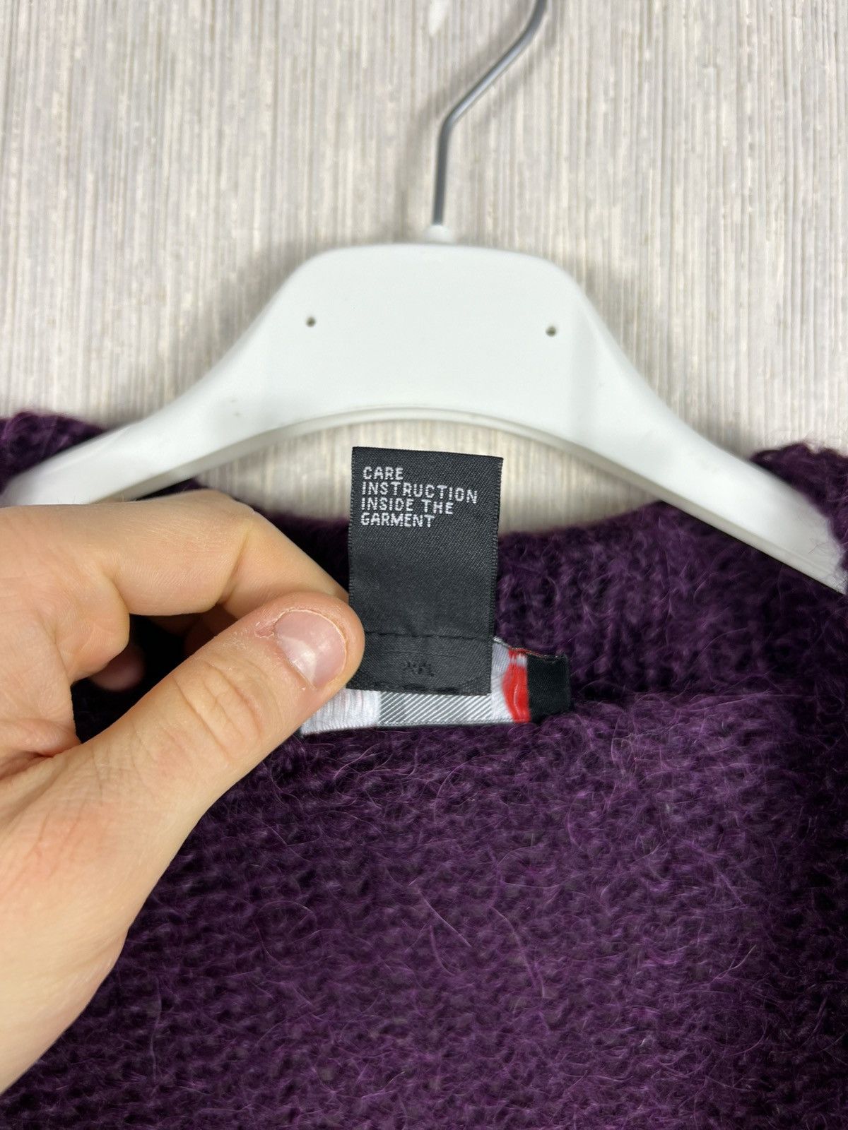 Diesel Vintage Diesel y2k alpaca open knit sweater cardigan goth Size M / US 6-8 / IT 42-44 - 16 Thumbnail