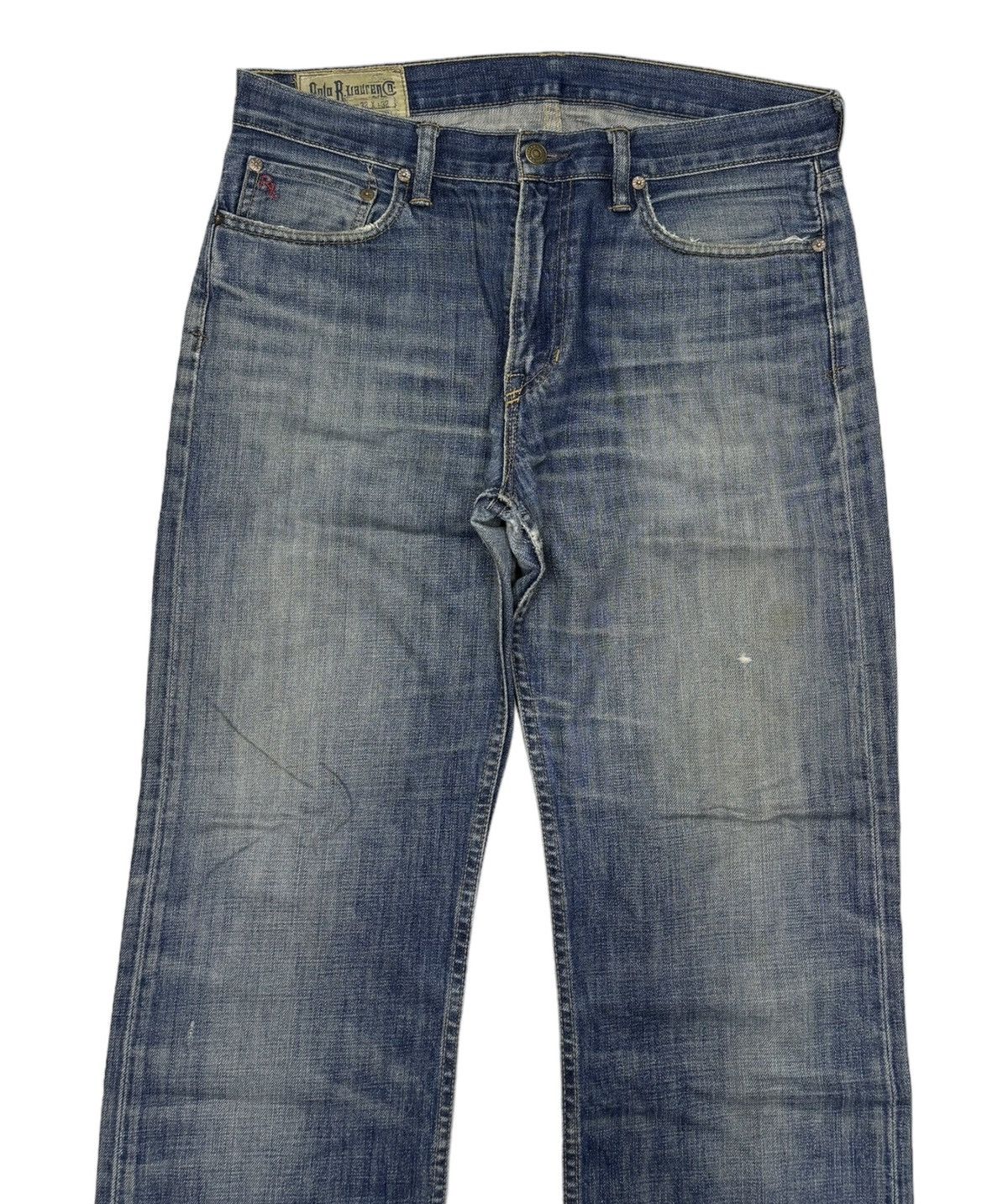 Polo Ralph Lauren POLO RALPH LAUREN BAGGY DISTRESSED DENIM JEANS Size US 34 / EU 50 - 5 Thumbnail