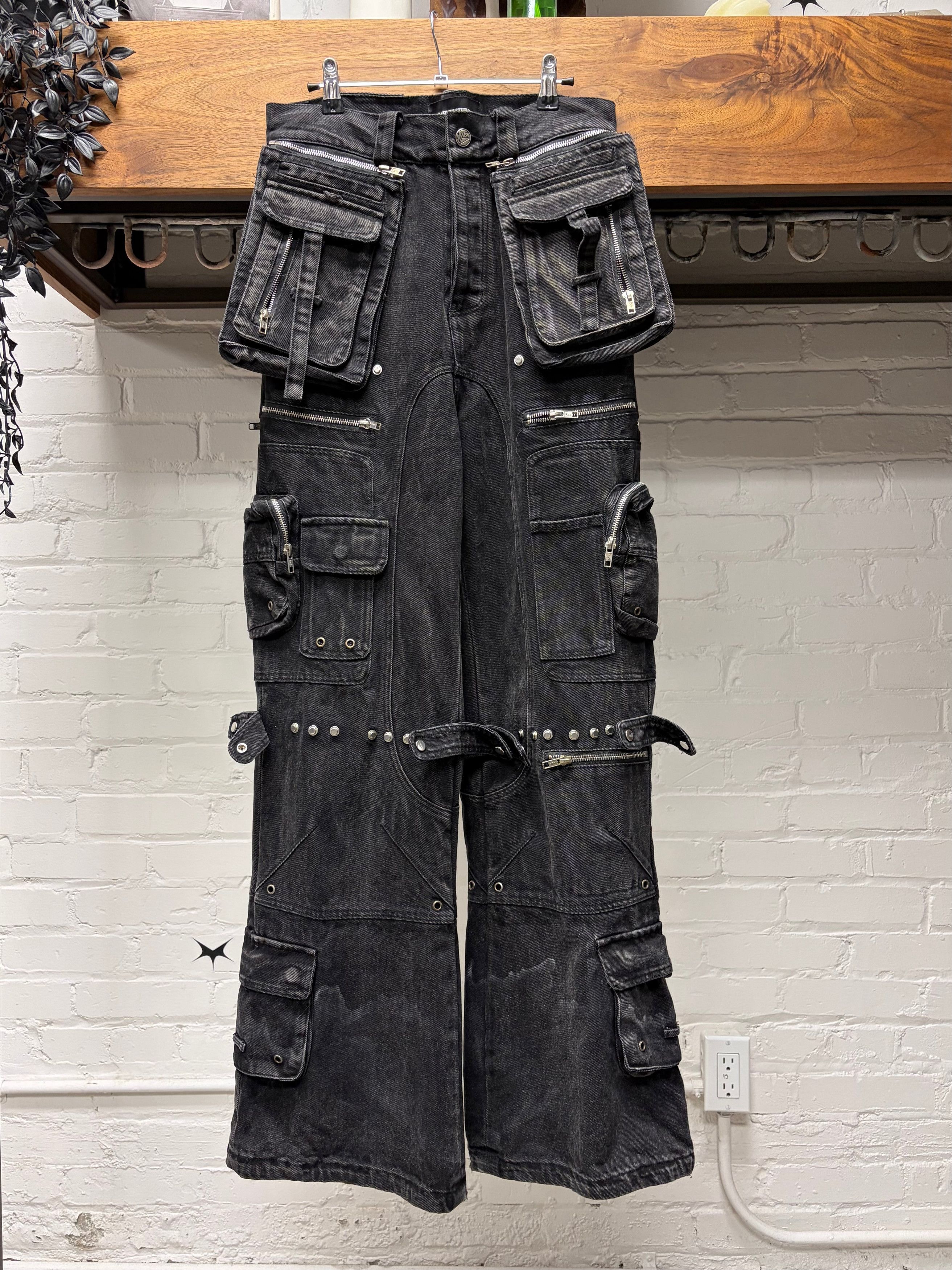 No Faith Studios NO/FAITH STUDIOS BLACK HEAVY CARGO | Grailed
