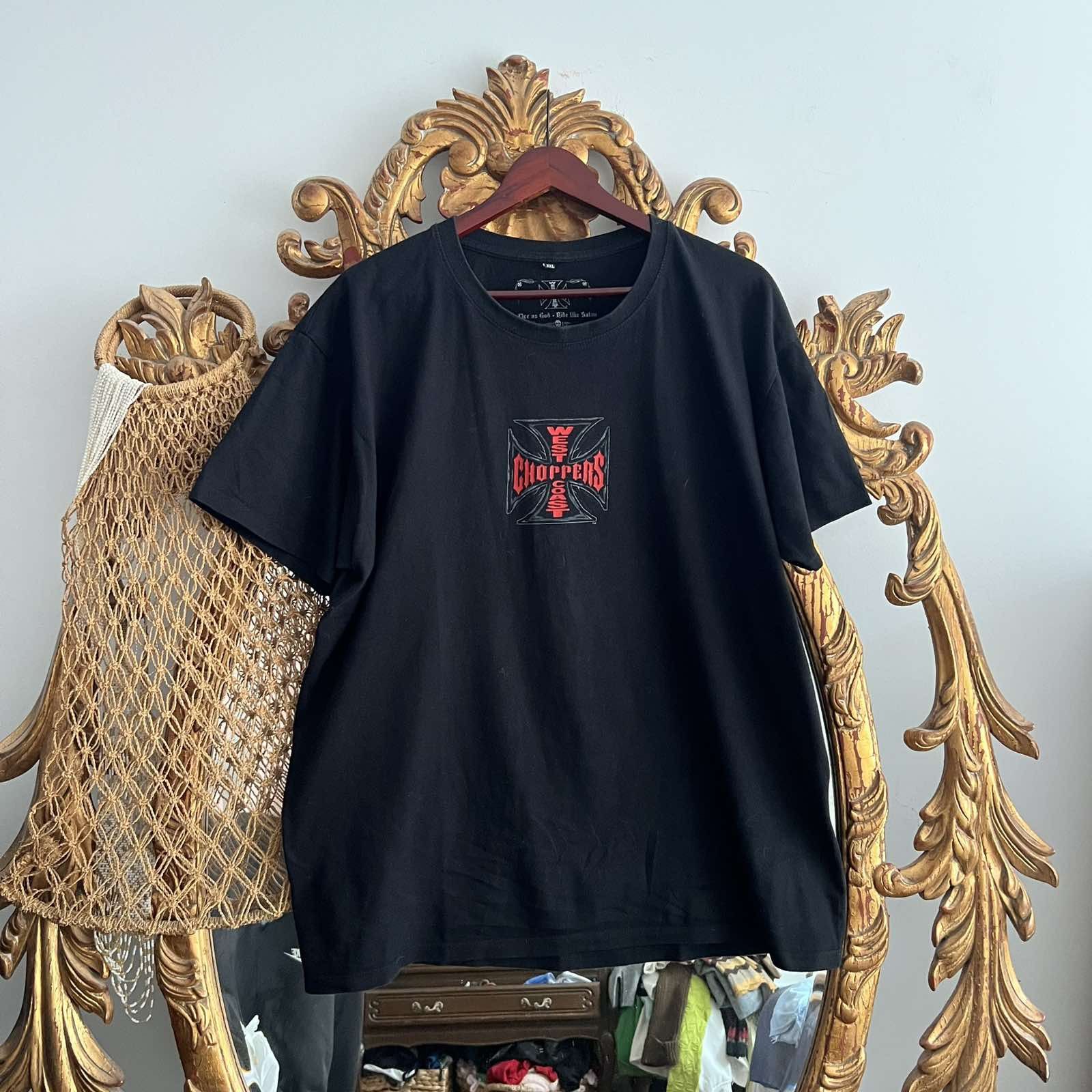 West Coast Choppers Vintage West Coast Choppers Texas Paul Walker T-shirt Size US XXL / EU 58 / 5 - 2 Thumbnail