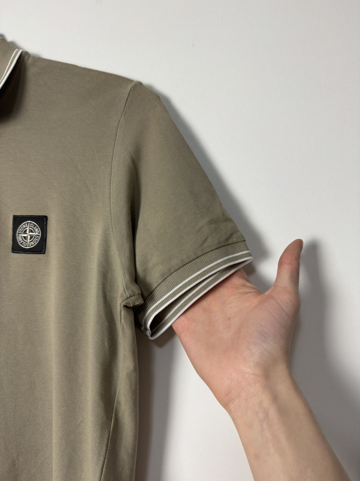 Stone Island Stone Island Junior Polo Shirt Logo Luxury Style Size US S / EU 44-46 / 1 - 4 Thumbnail