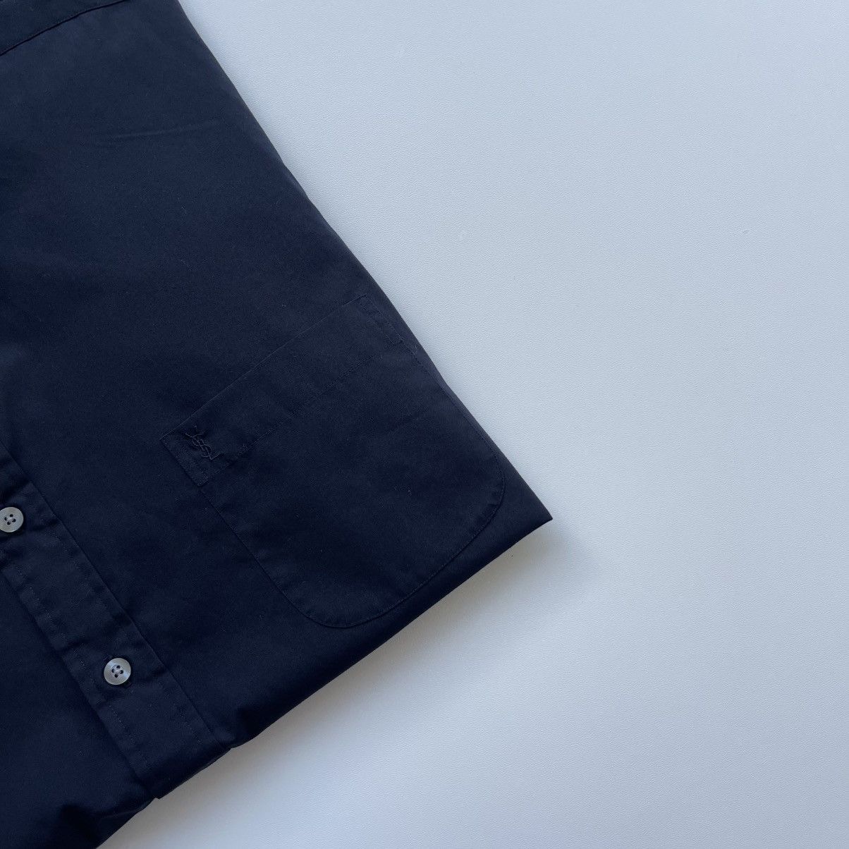 Vintage × Yves Saint Laurent Yves Saint Laurent Pour Homme Vintage 90’s Long Sleeve Shirt Size US L / EU 52-54 / 3 - 6 Thumbnail