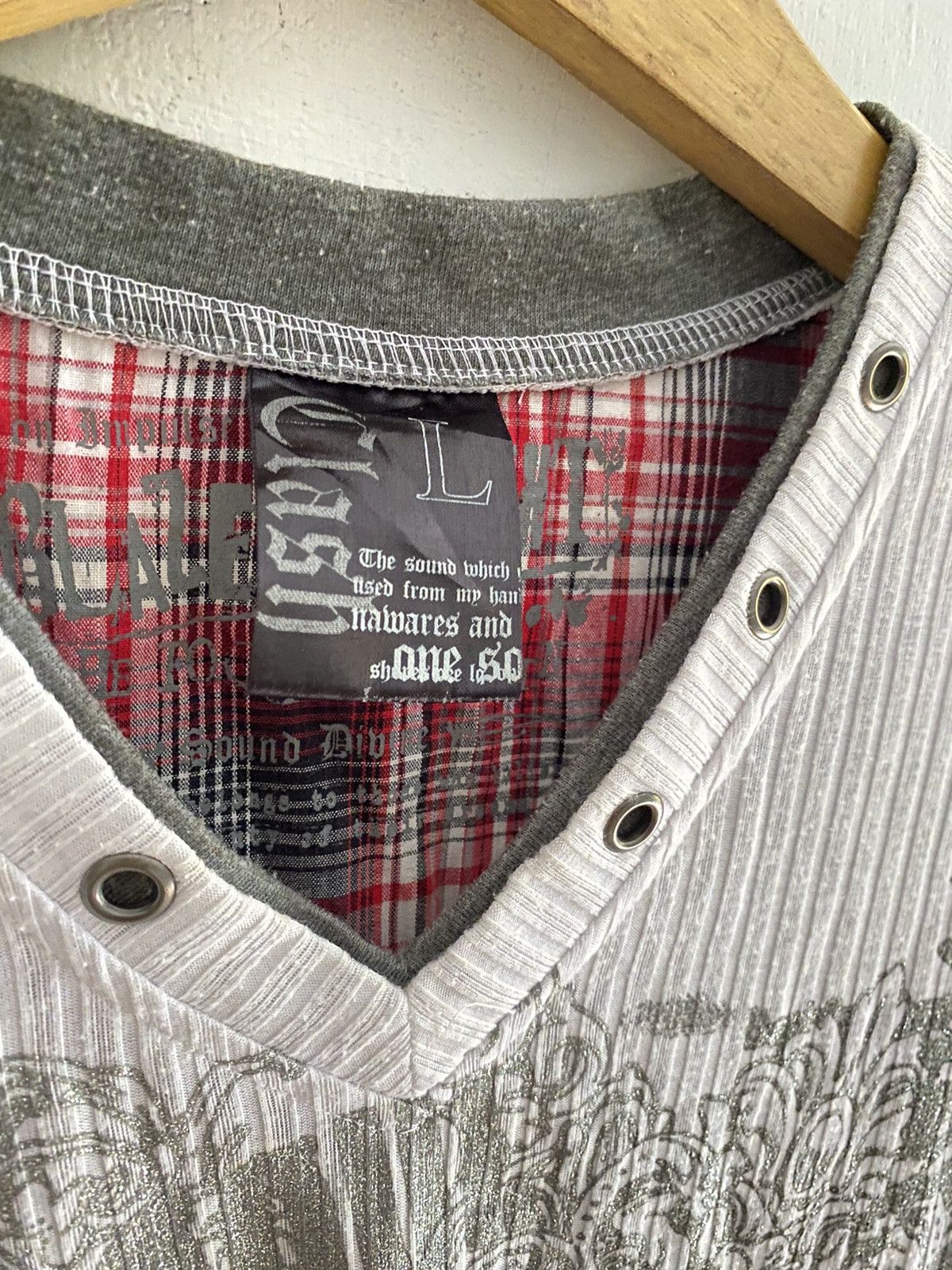 If Six Was Nine × Japanese Brand × Le Grande Bleu (L.G.B.) Japanese clash ahead poem double layers ifsixwas9 style Size US L / EU 52-54 / 3 - 5 Thumbnail