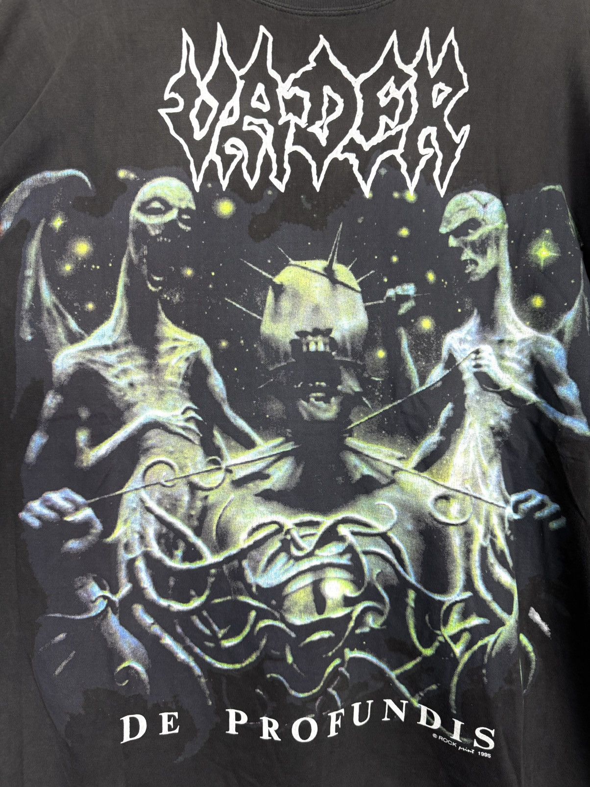 Vintage Vader De Profundis 1995 Official T-shirt Size US XL / EU 56 / 4 - 2 Thumbnail
