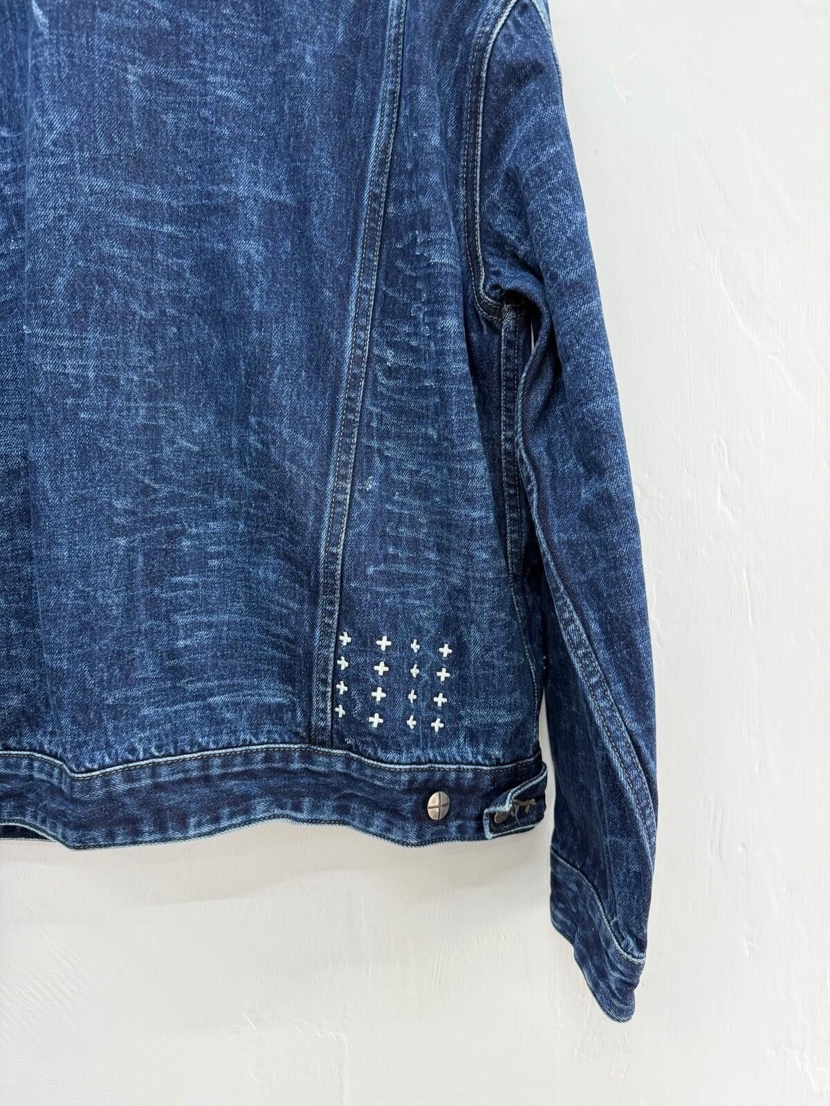 Ksubi new ksubi mens denim jacket oversized blue medium m Size US M / EU 48-50 / 2 - 8 Thumbnail