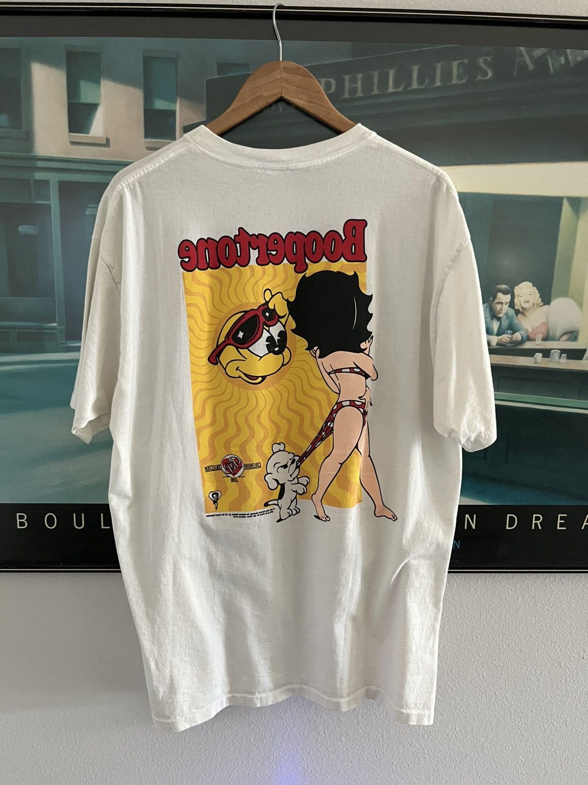 Vintage Vintage 90's Betty Boop Boopertone T-Shirt Size XL 1990 Size US XL / EU 56 / 4 - 2 Thumbnail