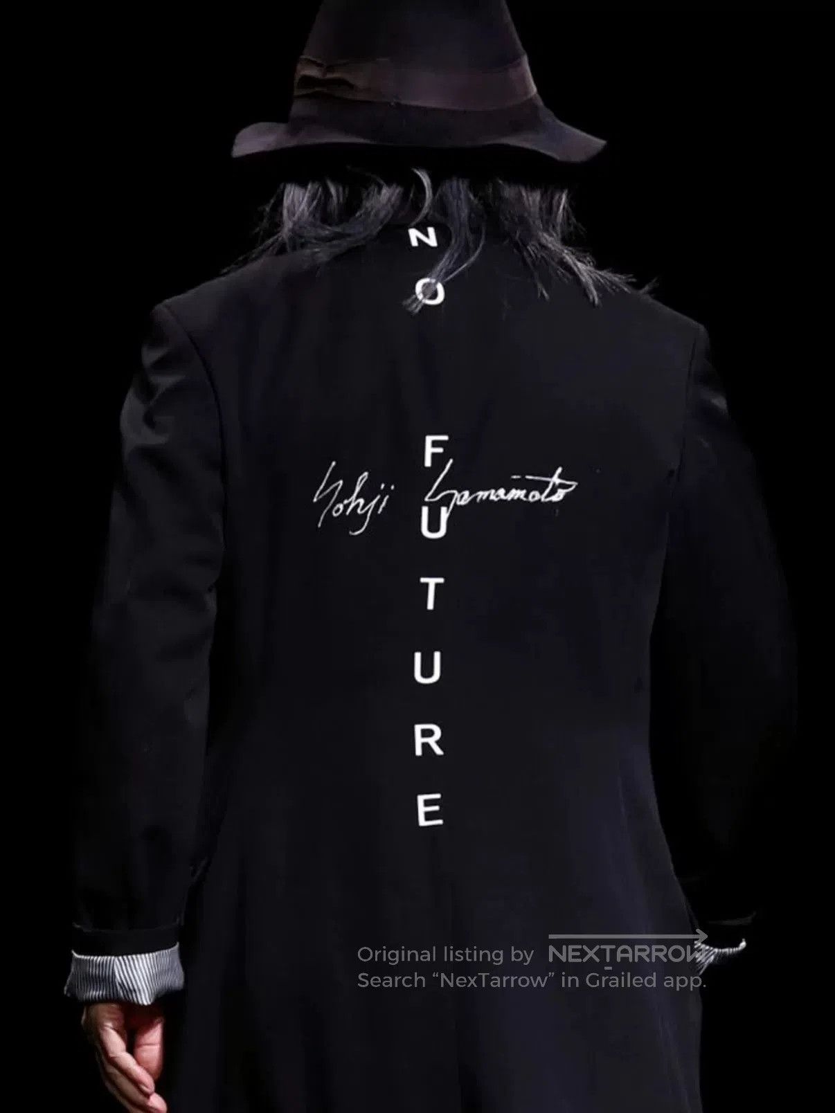 Yohji Yamamoto Yohji Yamamoto No Future Short Sleeve T. Size US M / EU 48-50 / 2 - 3 Thumbnail